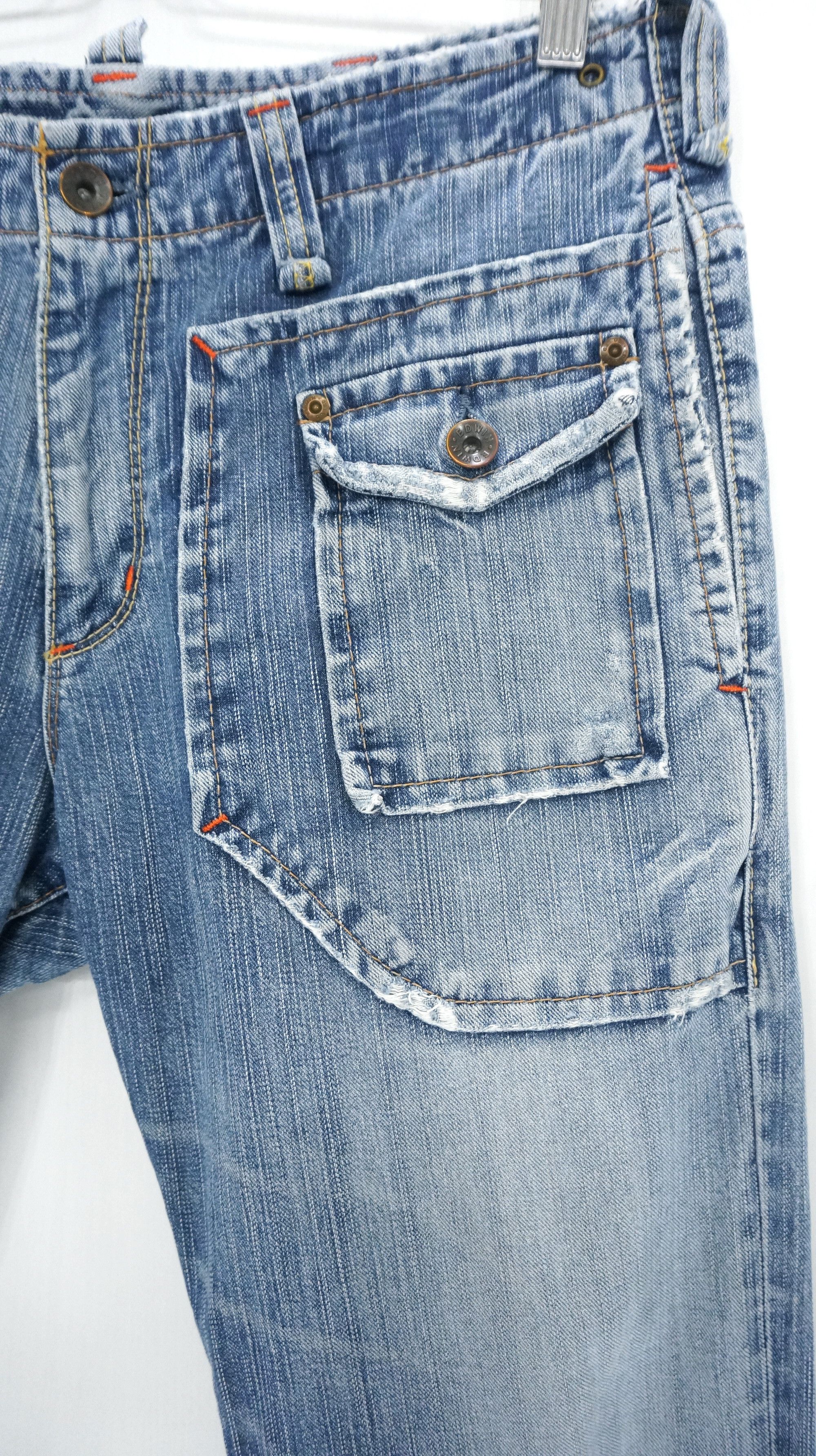 🔥🔥 EDWIN Vintage Flared Bush Blue Jeans