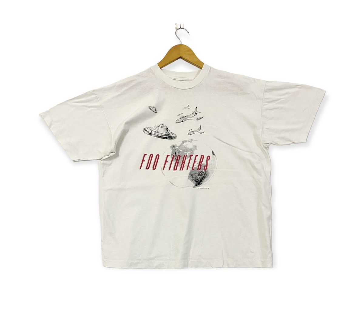 vintage 1995 FOO FIGHTERS album rare promo t-shirts