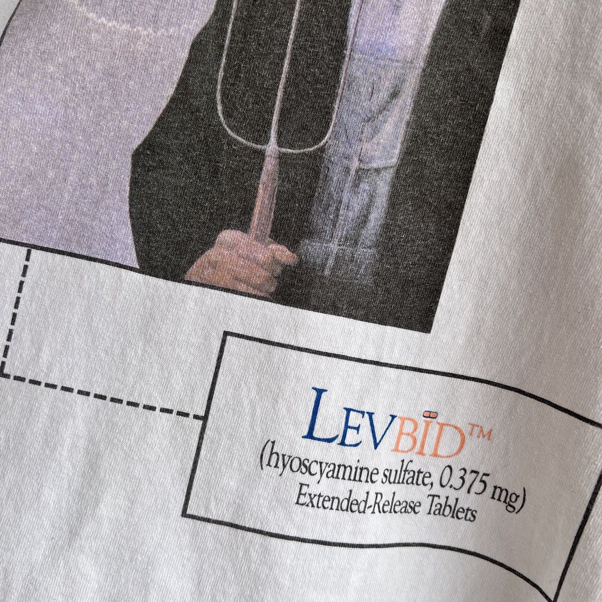 Vintage VTG ‘90s Levbid American Gothic Art Tee Shirt Hyoscyamine Size US XL / EU 56 / 4 - 5 Thumbnail