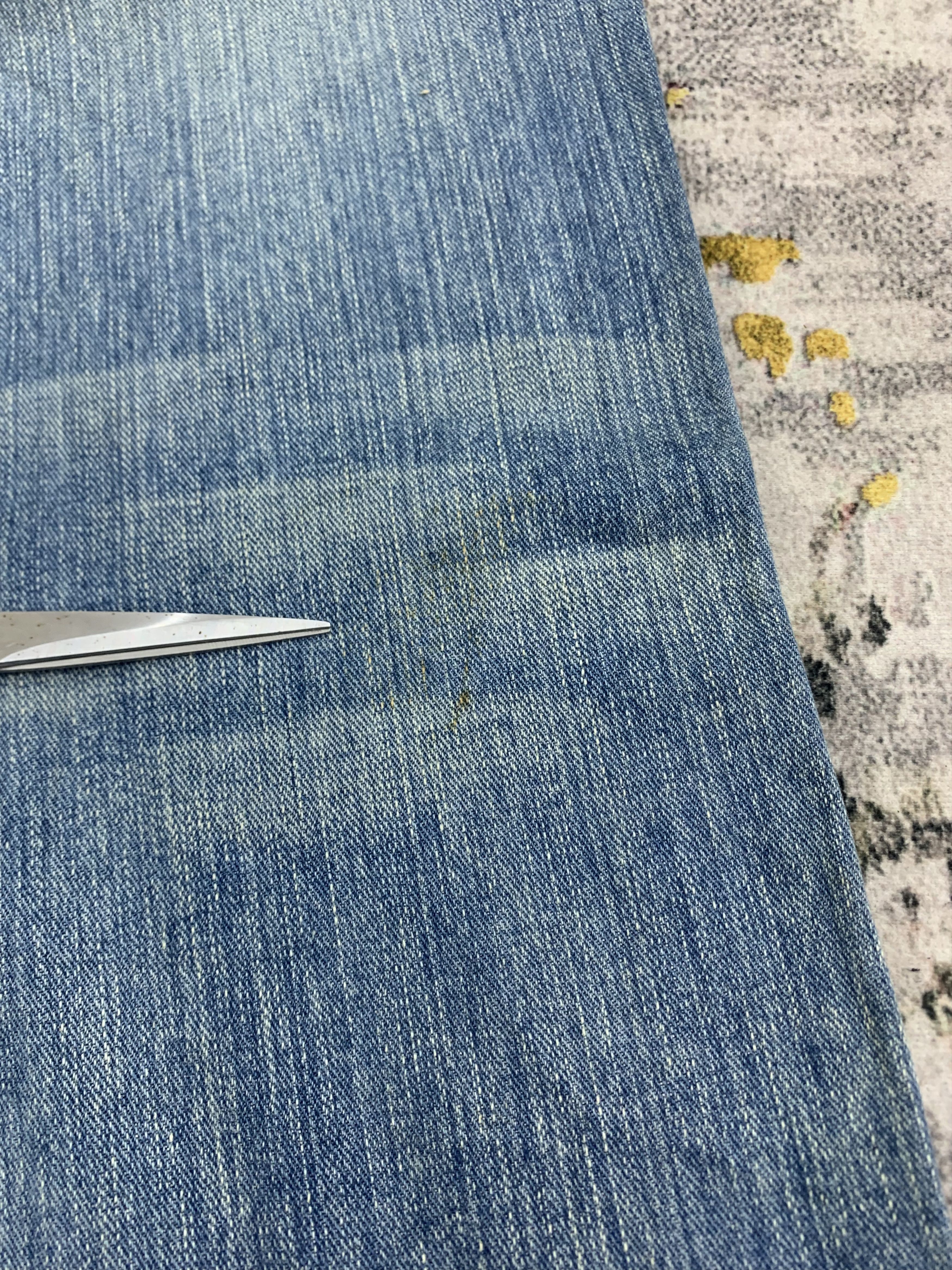 Japanese Brand Vintage Exhibitionist Denim 34x33.5 Dirty Distressed Faded Size US 34 / EU 50 - 10 Thumbnail