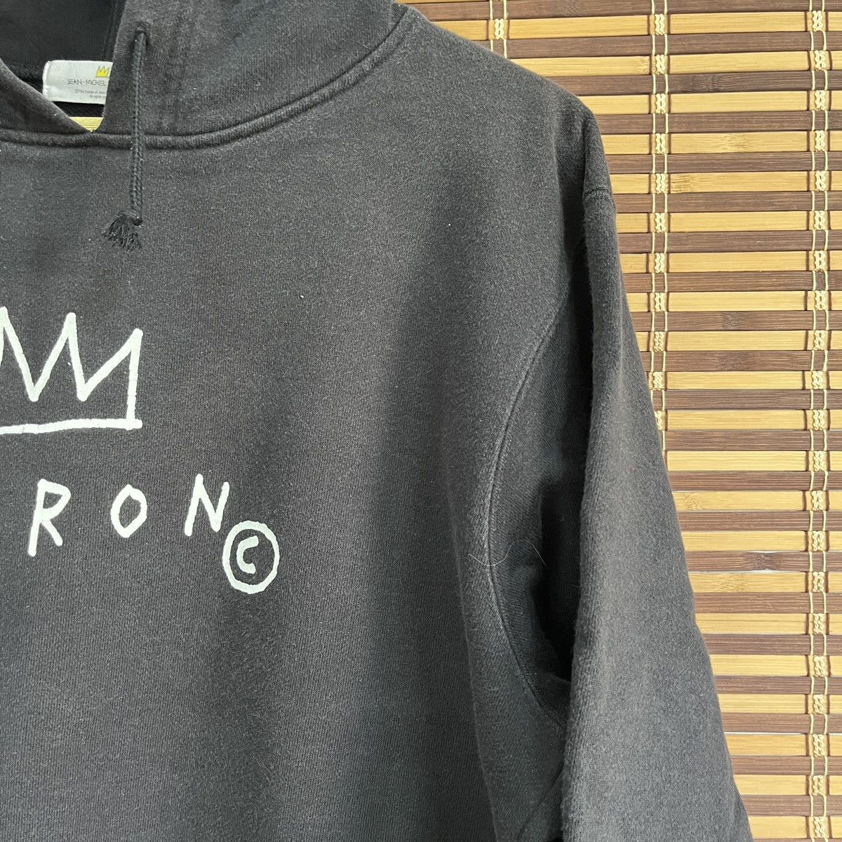 Designer × Jean-Michel Basquiat × Uniqlo Jean Michel Basquiat X Uniqlo Japan Hoodie Spellout Aaron Size US M / EU 48-50 / 2 - 6 Thumbnail