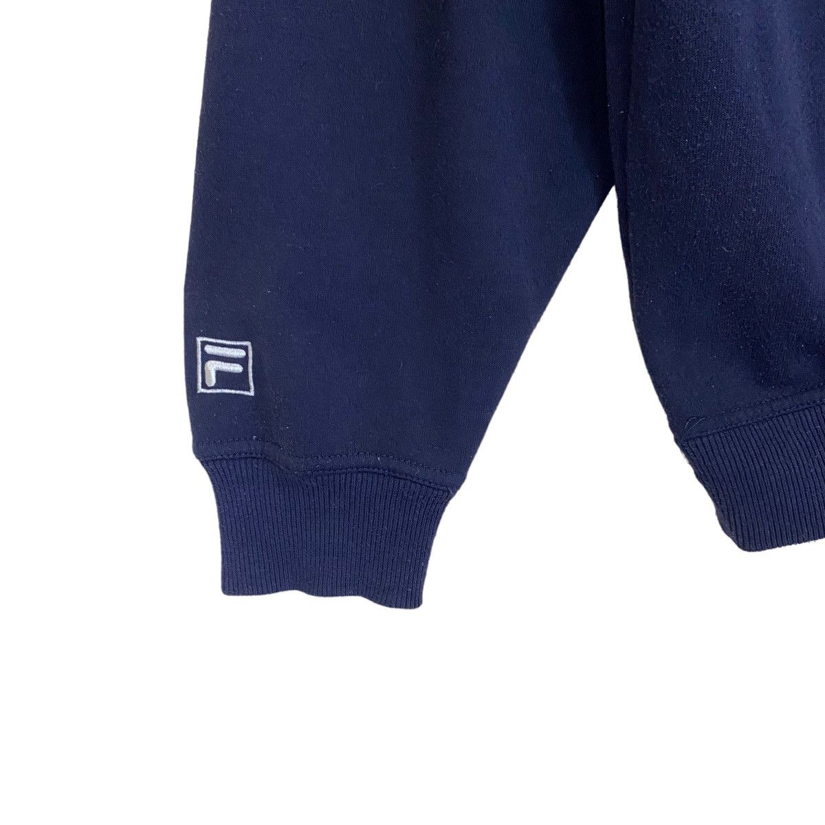 Fila × Vintage Vintage 90s Fila Big Logo Crewneck Sweatshirt Size M Size US M / EU 48-50 / 2 - 8 Thumbnail