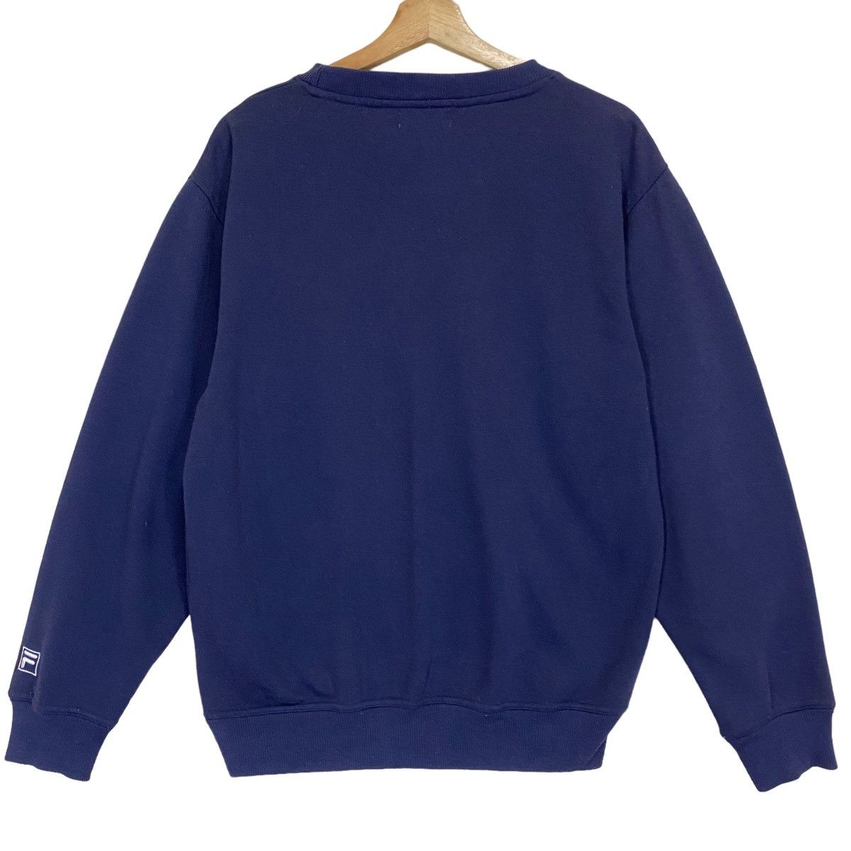 Fila × Vintage Vintage 90s Fila Big Logo Crewneck Sweatshirt Size M Size US M / EU 48-50 / 2 - 7 Thumbnail