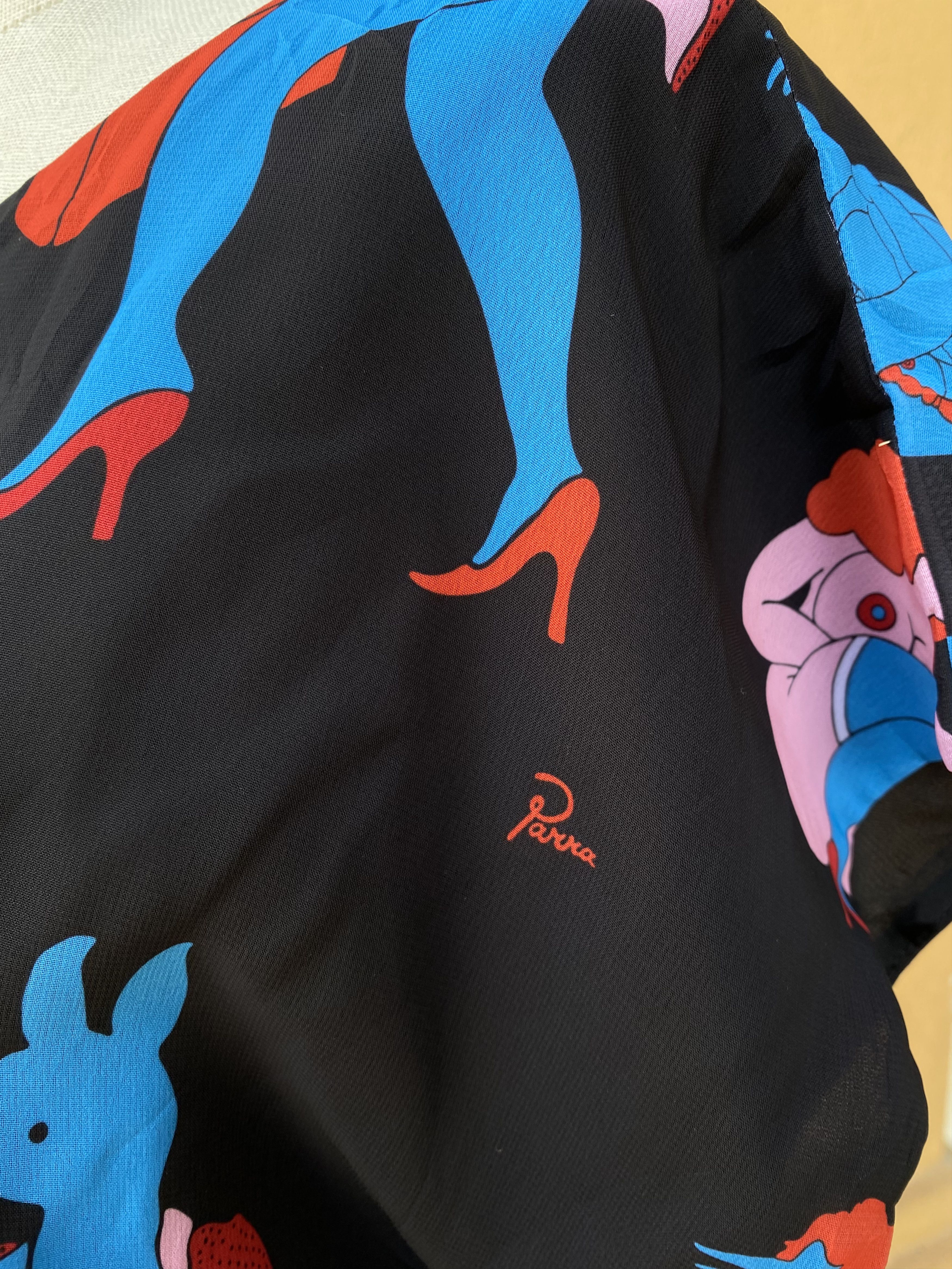 Japanese Brand sly x parra printed blouse Size S / US 4 / IT 40 - 3 Thumbnail