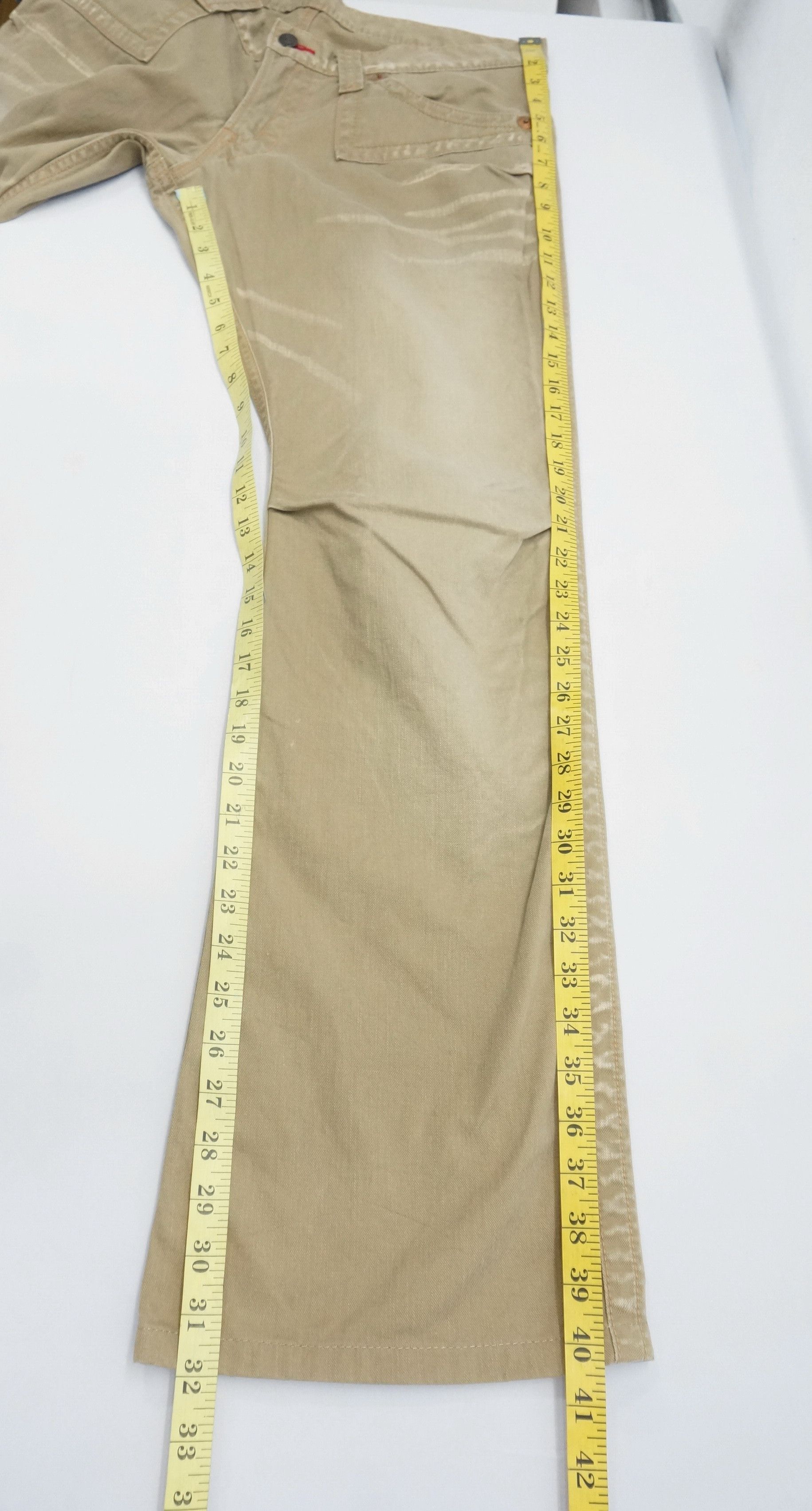 Japanese Brand 🔥Vintage Flare🔥 BLUEWAY Japan Faded Design Pants Size US 34 / EU 50 - 12 Thumbnail