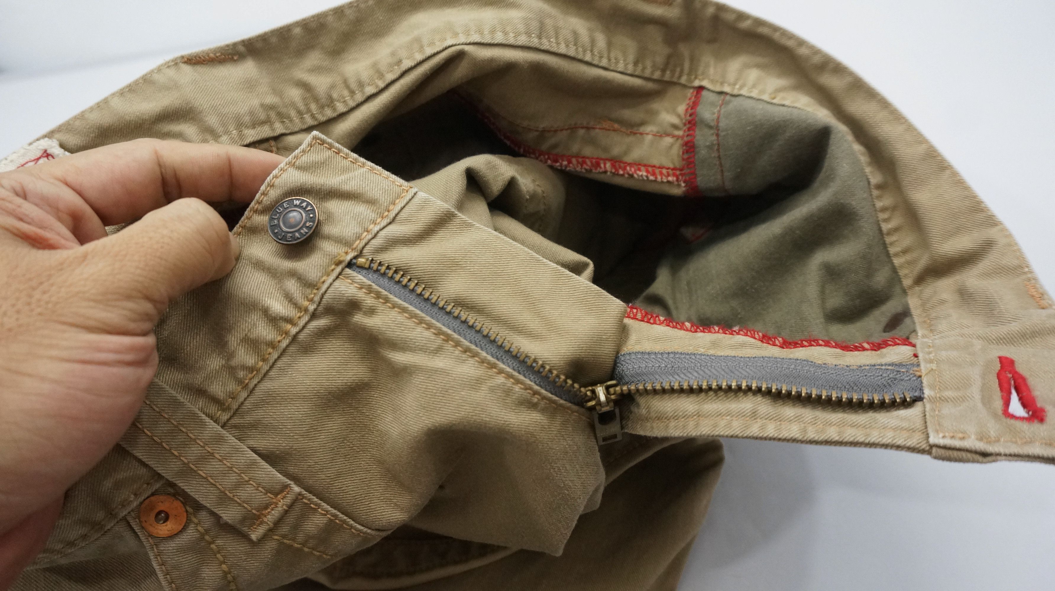 Japanese Brand 🔥Vintage Flare🔥 BLUEWAY Japan Faded Design Pants Size US 34 / EU 50 - 15 Thumbnail