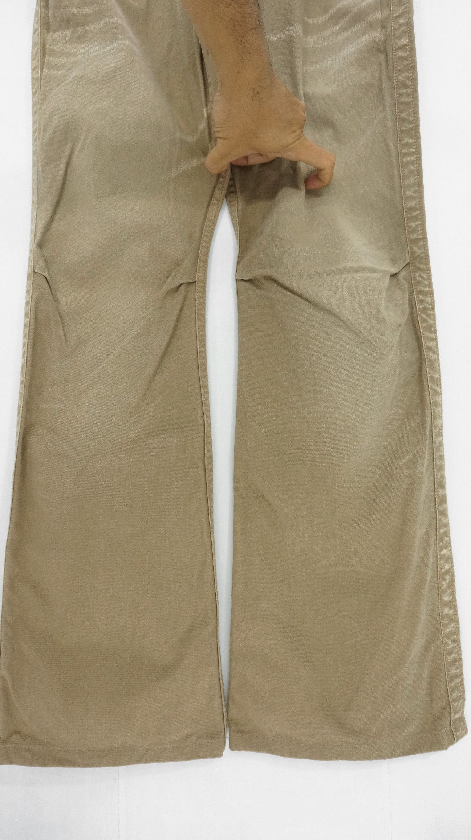 Japanese Brand 🔥Vintage Flare🔥 BLUEWAY Japan Faded Design Pants Size US 34 / EU 50 - 7 Thumbnail