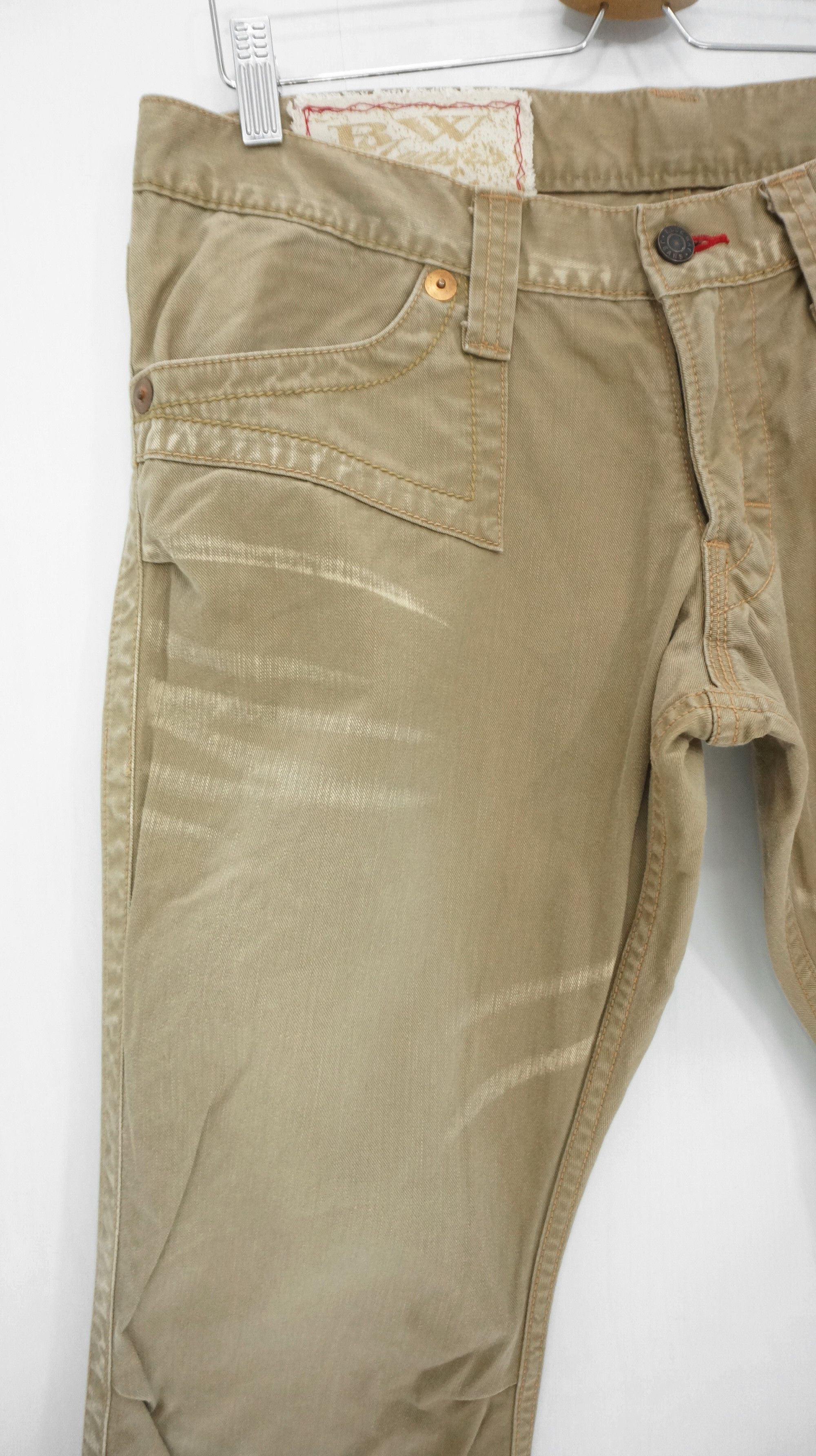 Japanese Brand 🔥Vintage Flare🔥 BLUEWAY Japan Faded Design Pants Size US 34 / EU 50 - 4 Thumbnail