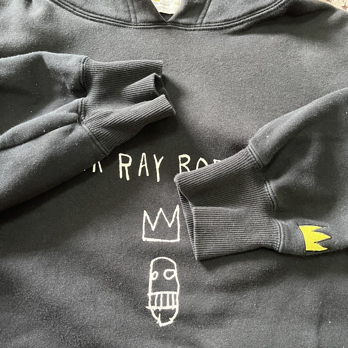 Designer × Jean-Michel Basquiat × Uniqlo Jean Michel Basquiat Uniqlo Japan Hoodie Sugar Ray Robinsom Size US L / EU 52-54 / 3 - 11 Thumbnail