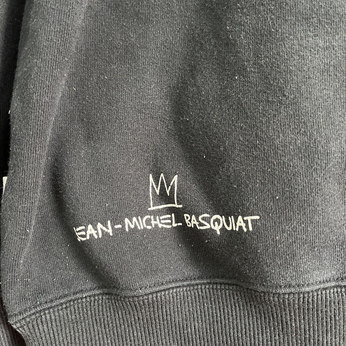Designer × Jean-Michel Basquiat × Uniqlo Jean Michel Basquiat Uniqlo Japan Hoodie Sugar Ray Robinsom Size US L / EU 52-54 / 3 - 14 Thumbnail