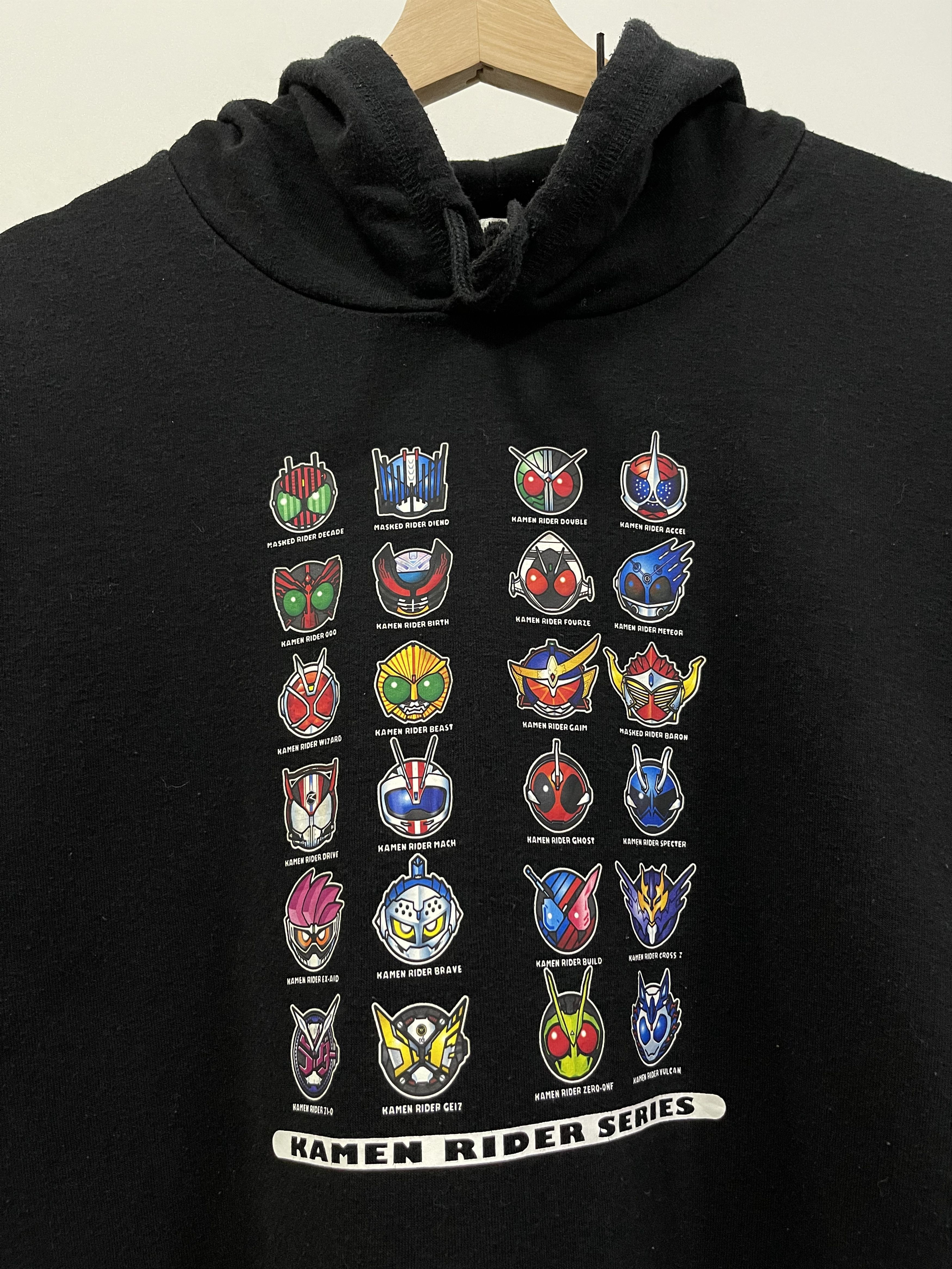 Japanese Brand × Vintage Vintage Kamen Rider Series Cherector Promo Hoodie Size US S / EU 44-46 / 1 - 2 Thumbnail
