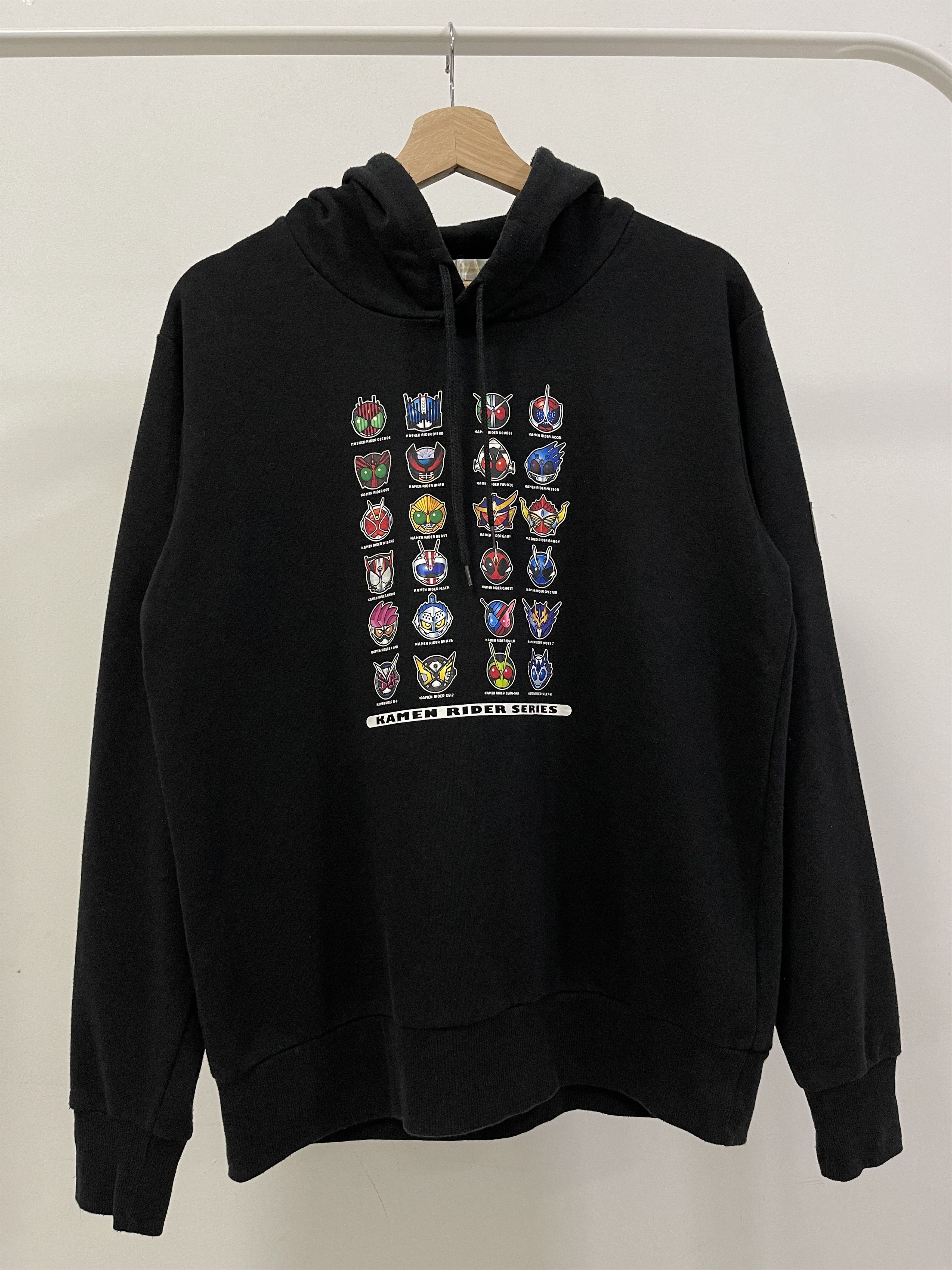 Japanese Brand × Vintage Vintage Kamen Rider Series Cherector Promo Hoodie Size US S / EU 44-46 / 1 - 1 Thumbnail