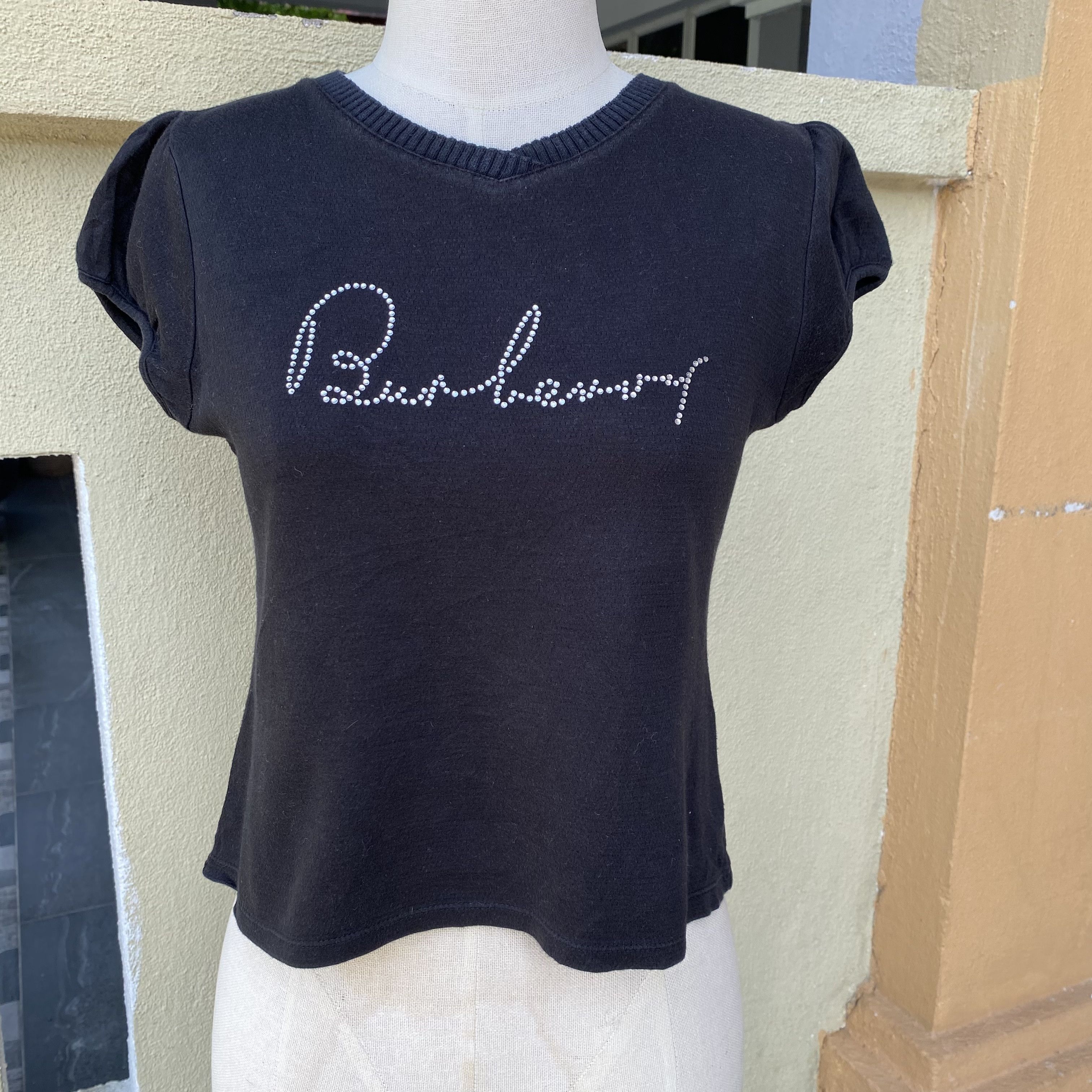 Burberry black blouse Size XS / US 0-2 / IT 36-38 - 1 Thumbnail
