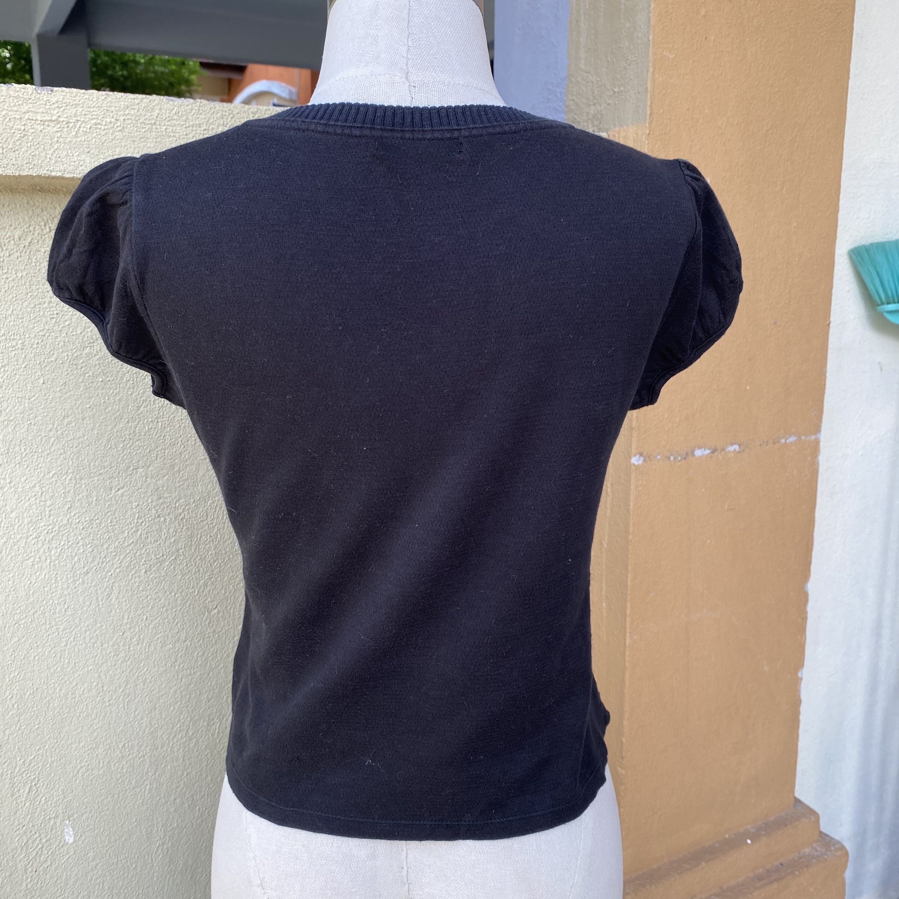 Burberry black blouse Size XS / US 0-2 / IT 36-38 - 2 Thumbnail