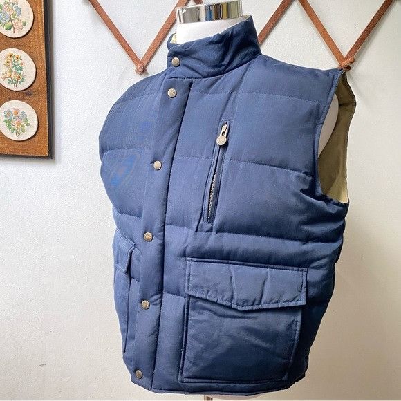 Vintage Vintage 1980s NRA Down Puffer Vest Size US M / EU 48-50 / 2 - 13 Thumbnail