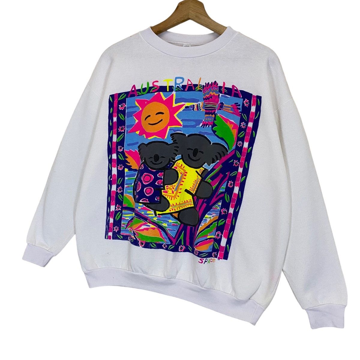 Vintage Vintage Australia Koala Bear Big Logo Crewneck Sweatshirt Size US M / EU 48-50 / 2 - 3 Thumbnail