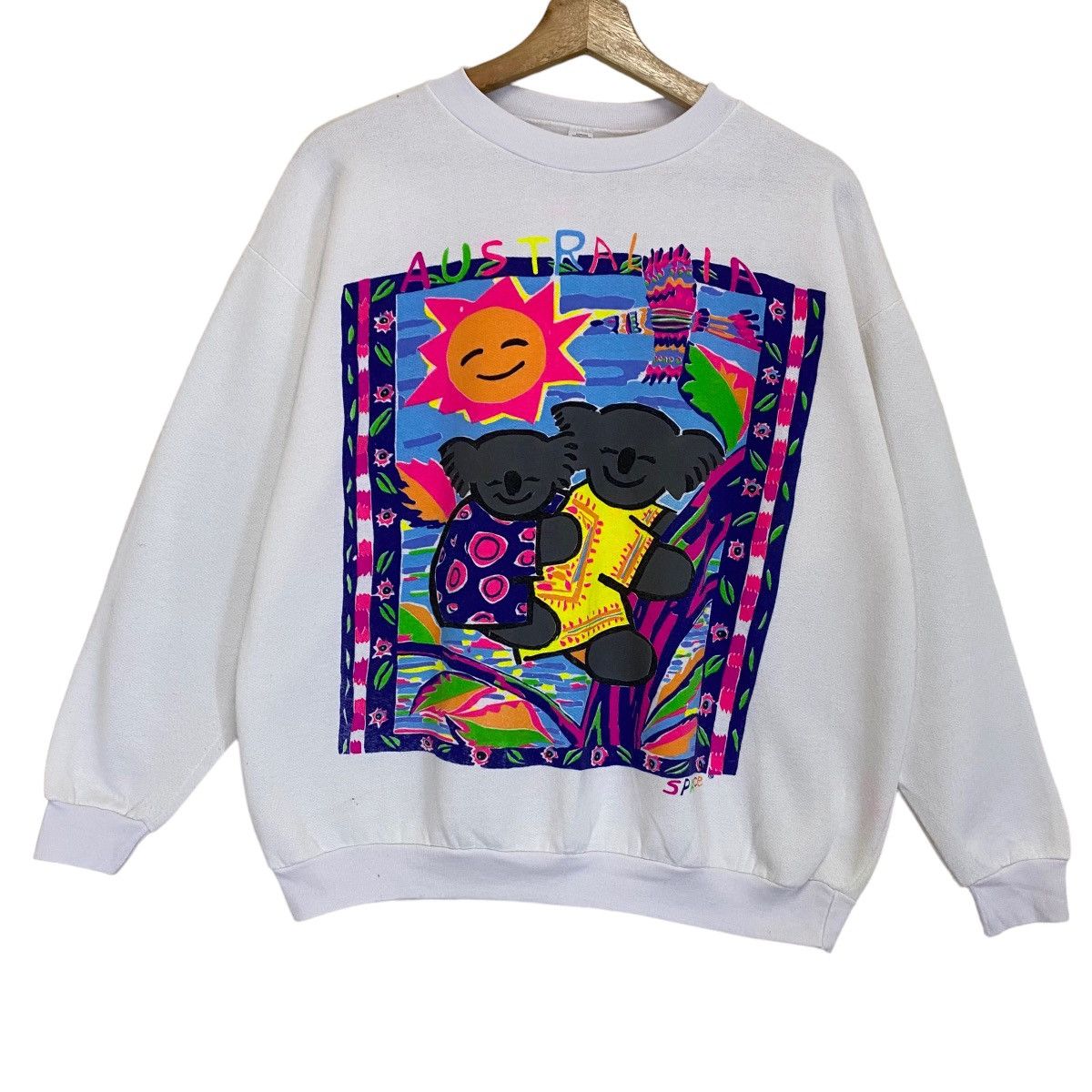 Vintage Vintage Australia Koala Bear Big Logo Crewneck Sweatshirt Size US M / EU 48-50 / 2 - 1 Thumbnail