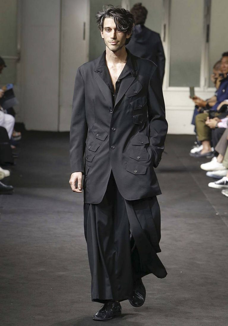 Yohji Yamamoto Yohji Yamamoto Pour Homme SS19 W/Gabardine Twist Crotch Pant Size US 30 / EU 46 - 14 Thumbnail