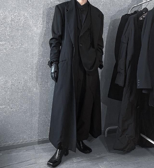 Yohji Yamamoto Yohji Yamamoto Pour Homme AW18 - Wool 5BS Long