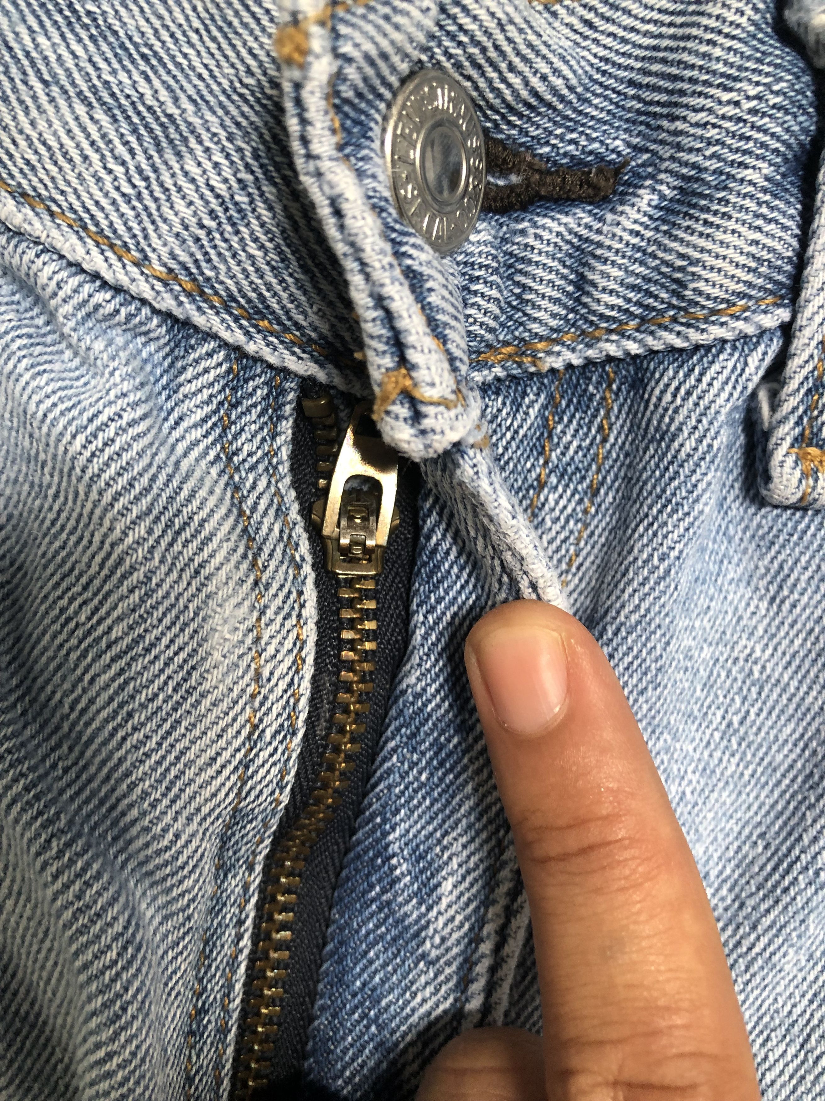 Levi's Vintage Levis 550 Light Blue Jeans L27 Size US 34 / EU 50 - 4 Thumbnail
