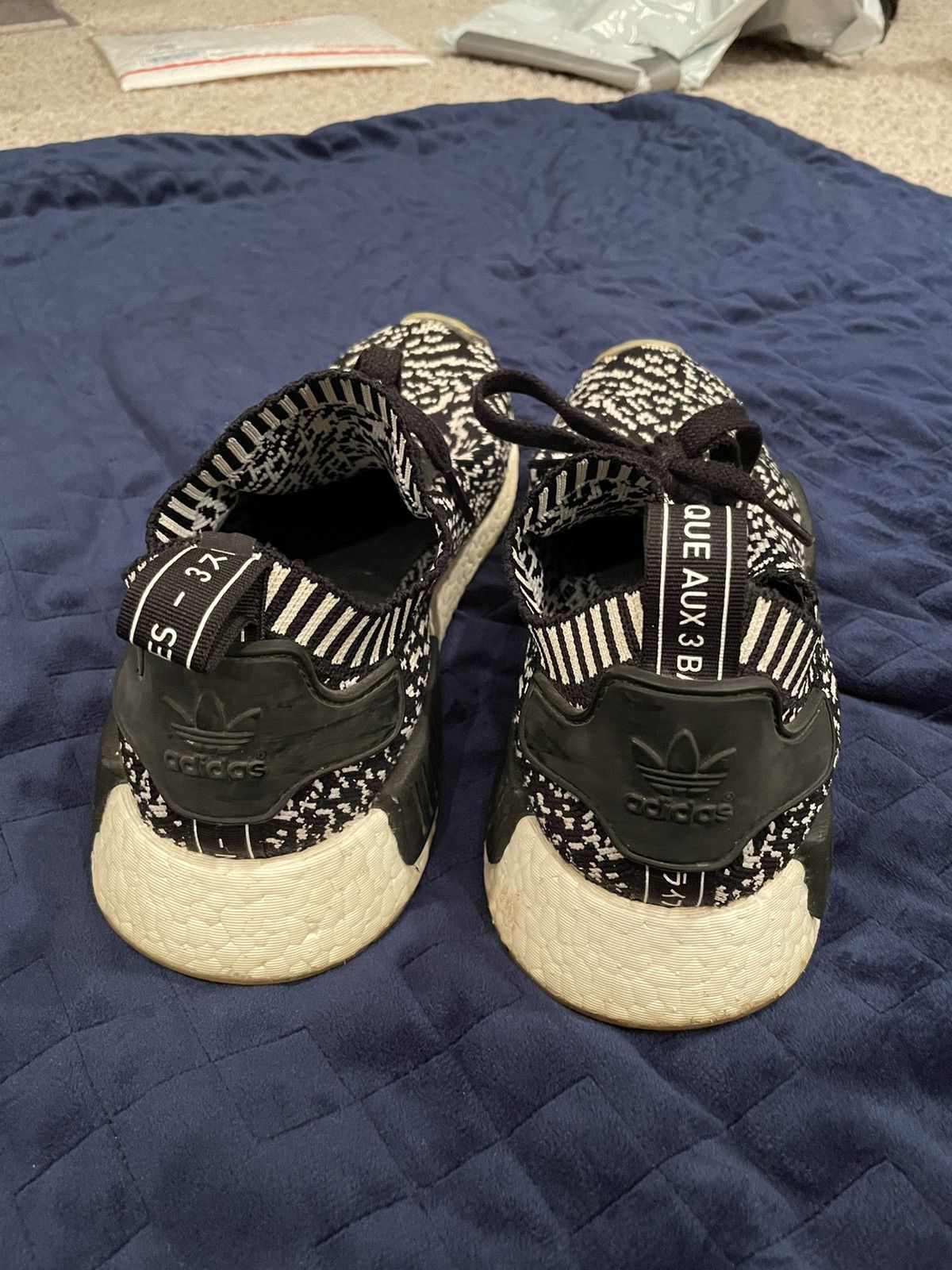 Adidas Adidas NMD Zebra BOOST Running Shoe Size US 8 / EU 41 - 5 Thumbnail