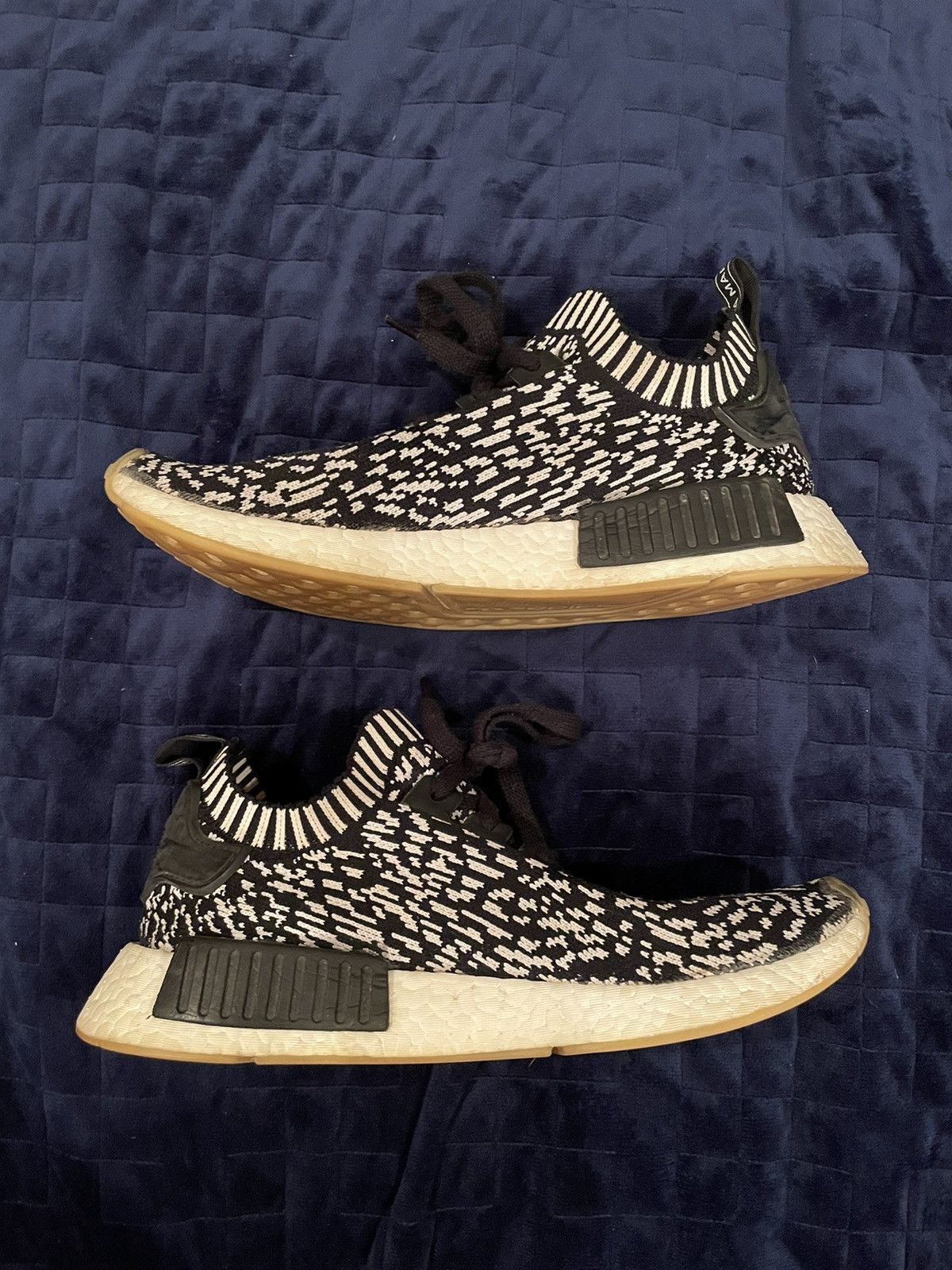 Adidas Adidas NMD Zebra BOOST Running Shoe Size US 8 / EU 41 - 3 Thumbnail