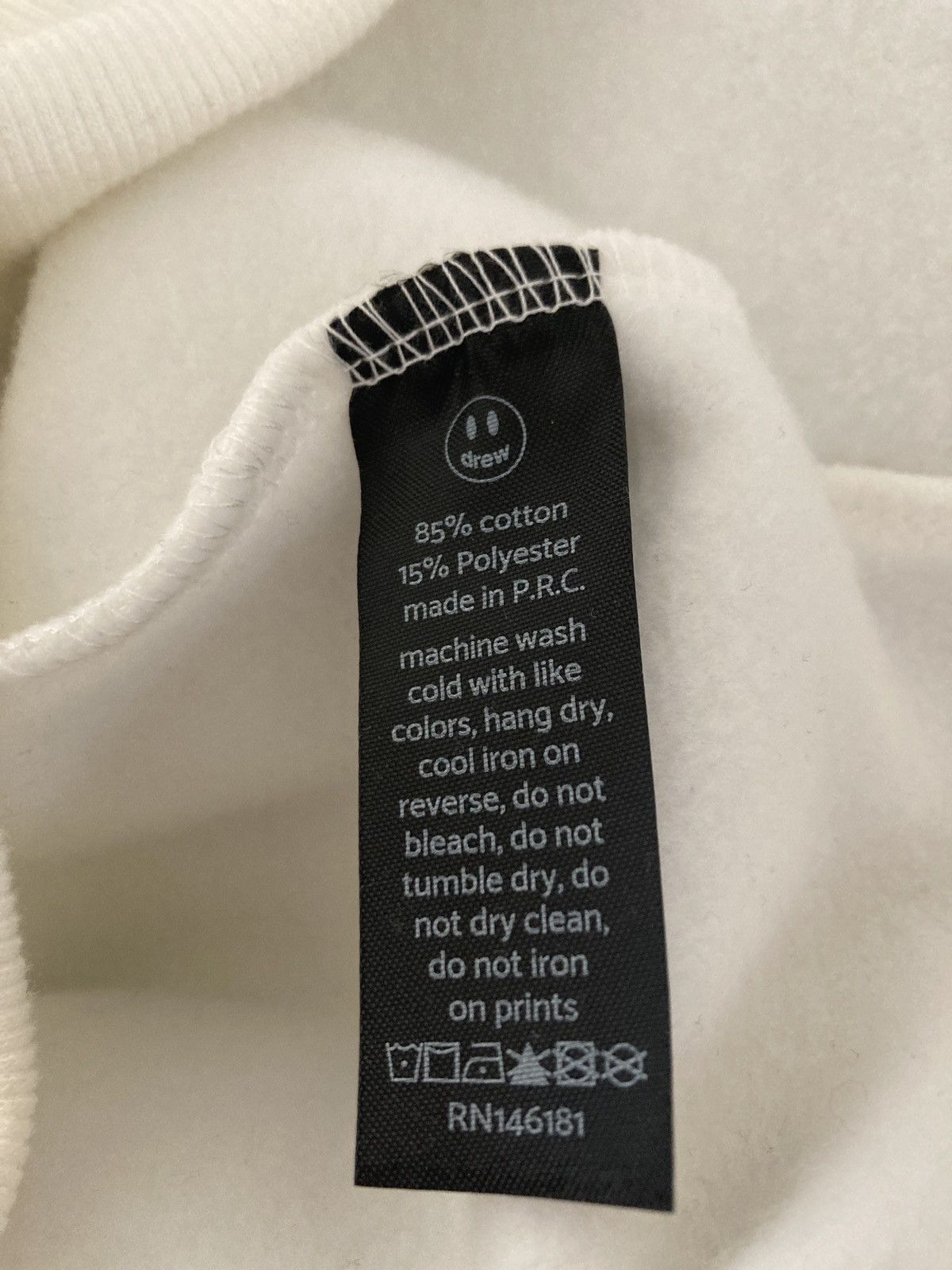 Drew House Drew White Gum Hoodie Size US M / EU 48-50 / 2 - 5 Thumbnail