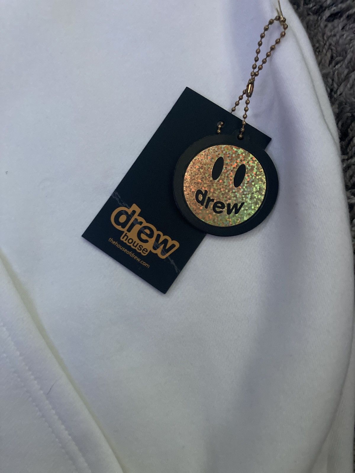 Drew House Drew White Gum Hoodie Size US M / EU 48-50 / 2 - 6 Thumbnail
