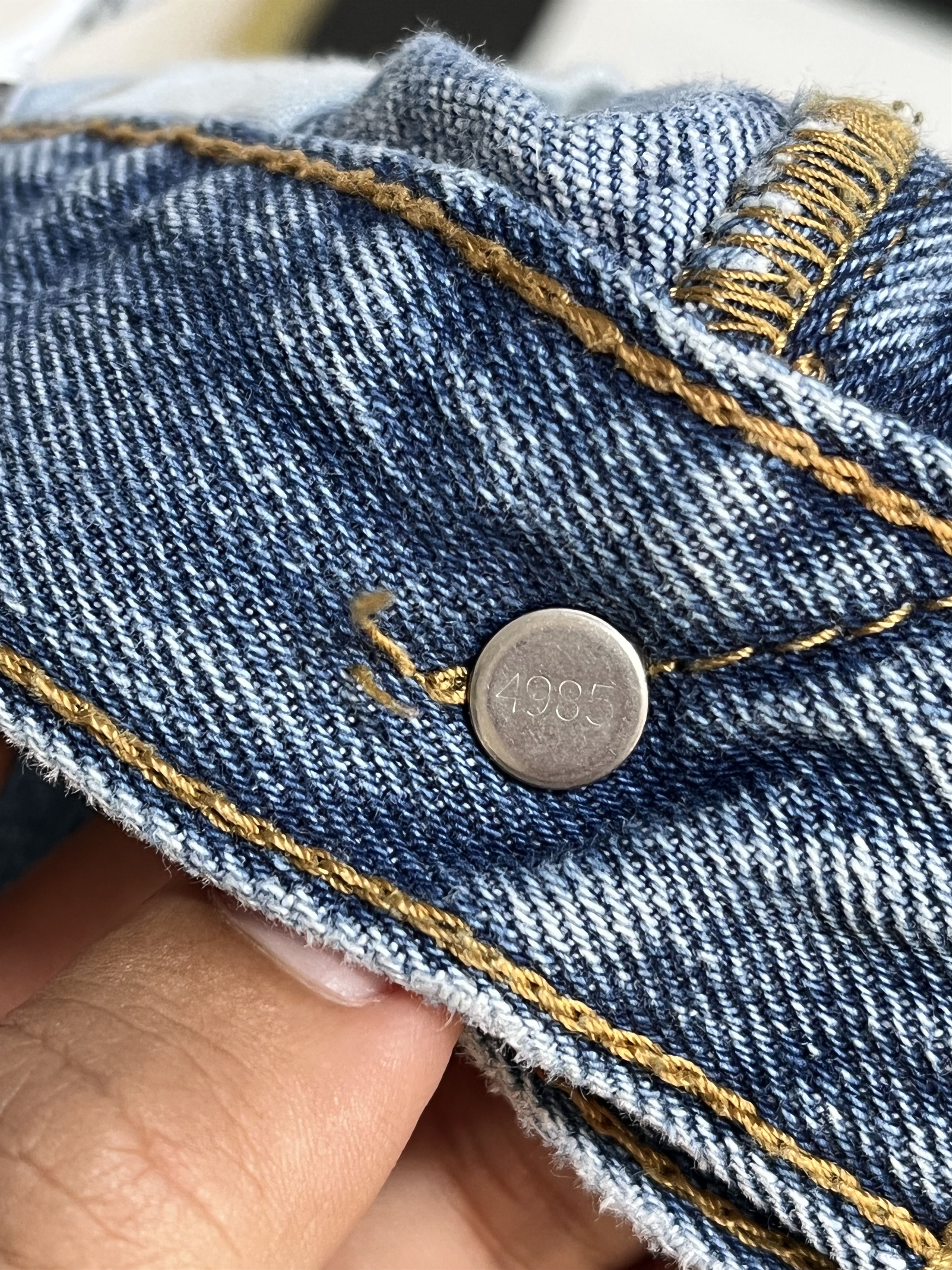 Levi's × Vintage Vintage Levis 501 Jeans L126 Size US 32 / EU 48 - 6 Thumbnail