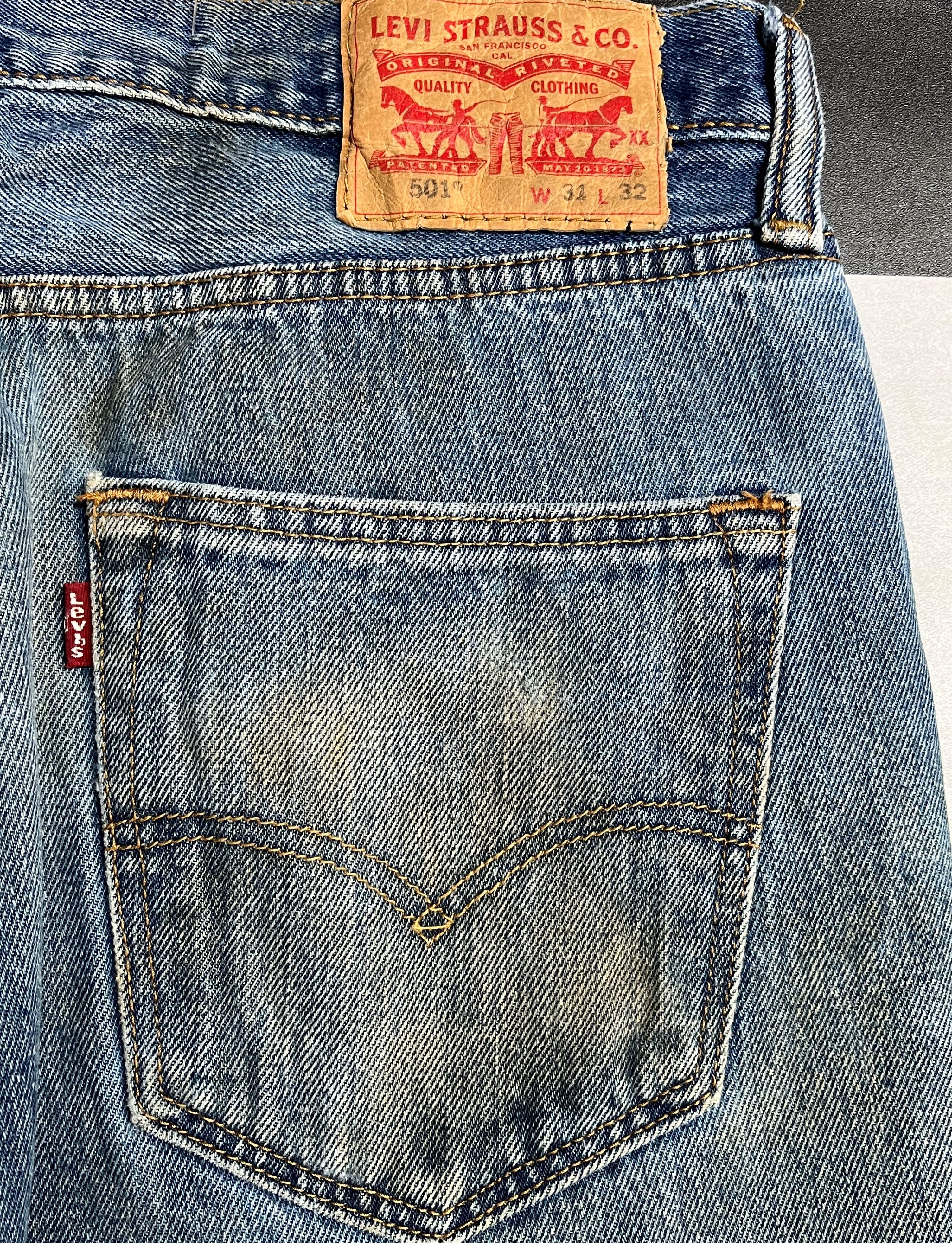 Levi's × Vintage Vintage Levis 501 Jeans L126 Size US 32 / EU 48 - 8 Thumbnail
