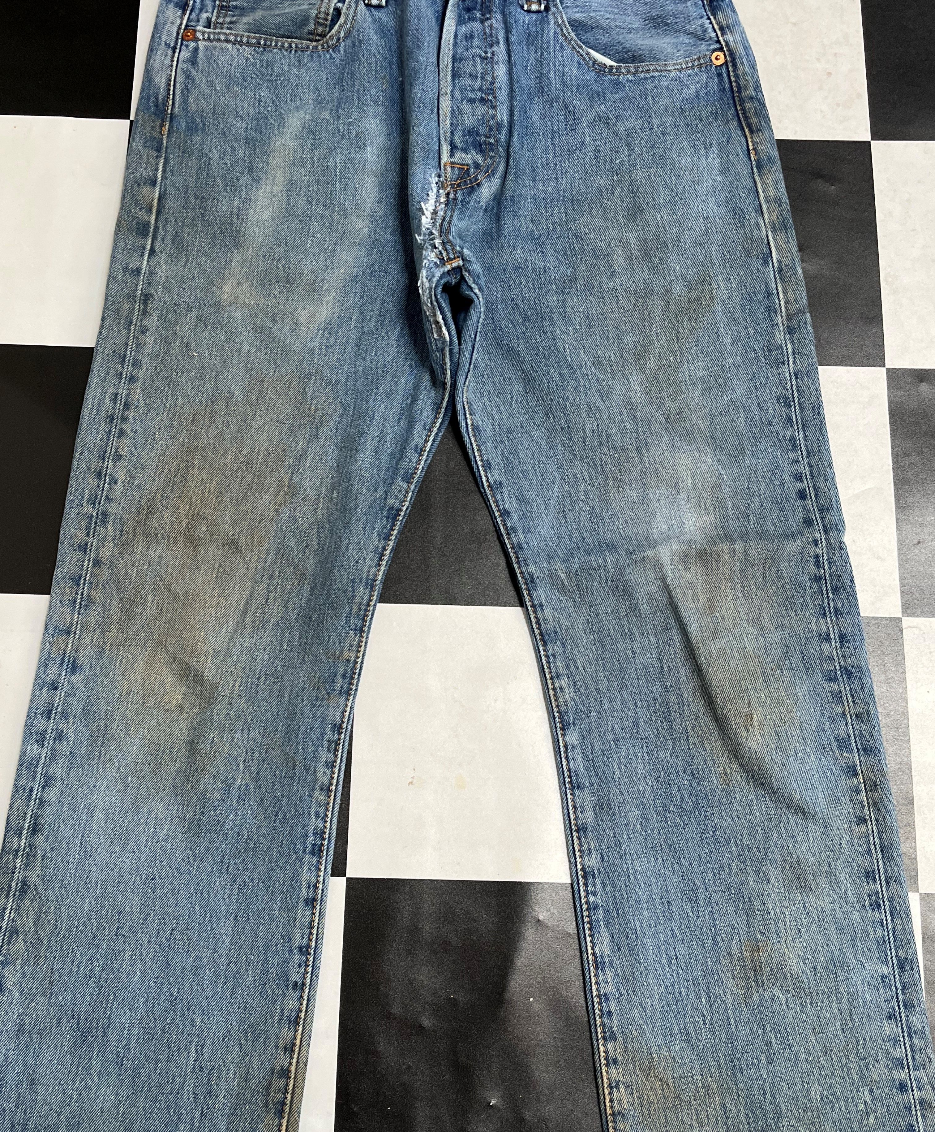 Levi's × Vintage Vintage Levis 501 Jeans L126 Size US 32 / EU 48 - 3 Thumbnail