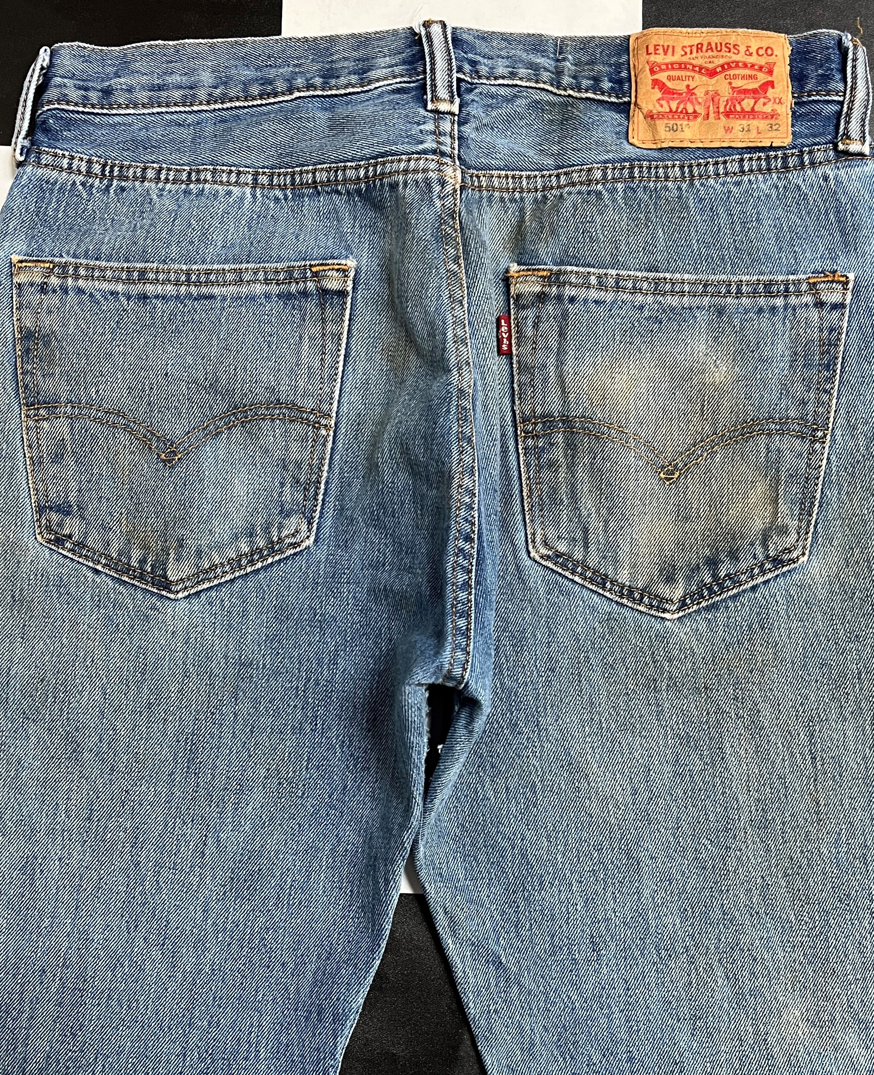 Levi's × Vintage Vintage Levis 501 Jeans L126 Size US 32 / EU 48 - 7 Thumbnail