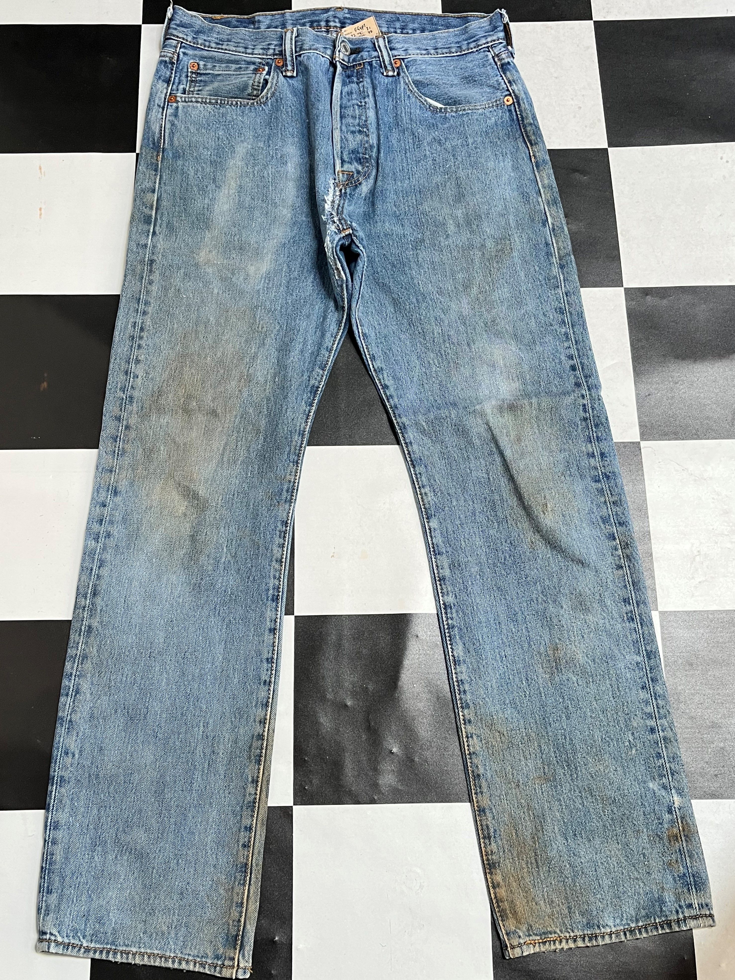 Levi's × Vintage Vintage Levis 501 Jeans L126 Size US 32 / EU 48 - 1 Thumbnail