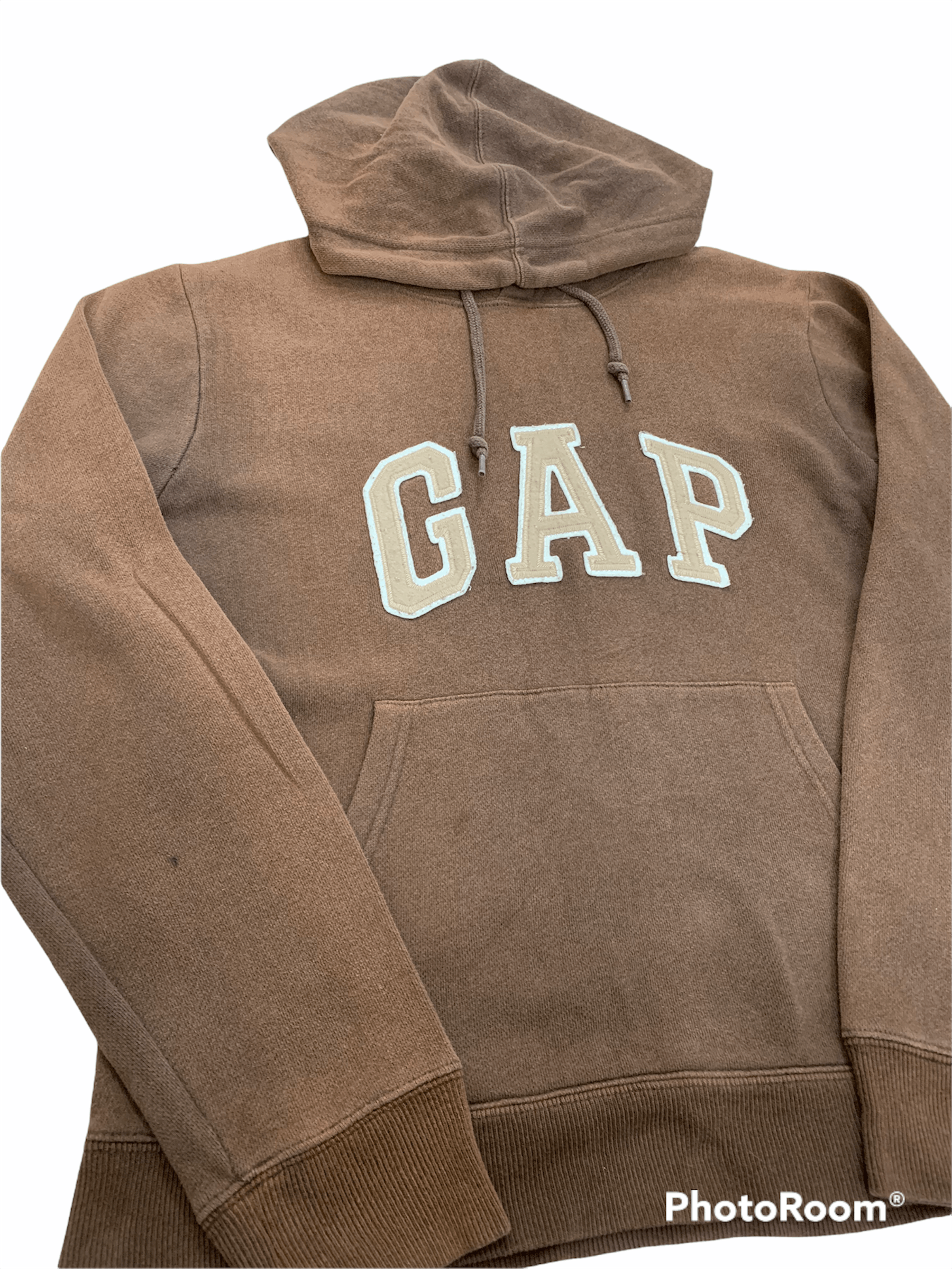 Gap 🔥GAP🔥Hoodies Gap Faded Brown Vintage Travis Scott Style Size US S / EU 44-46 / 1 - 2 Thumbnail