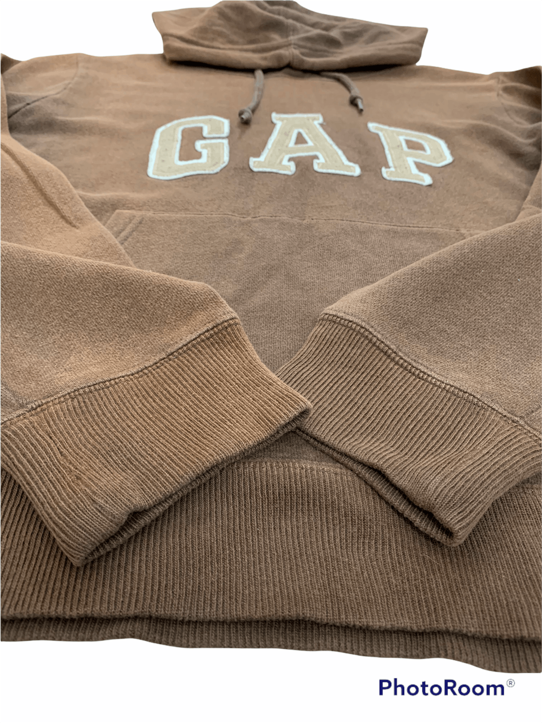 Gap 🔥GAP🔥Hoodies Gap Faded Brown Vintage Travis Scott Style Size US S / EU 44-46 / 1 - 4 Thumbnail