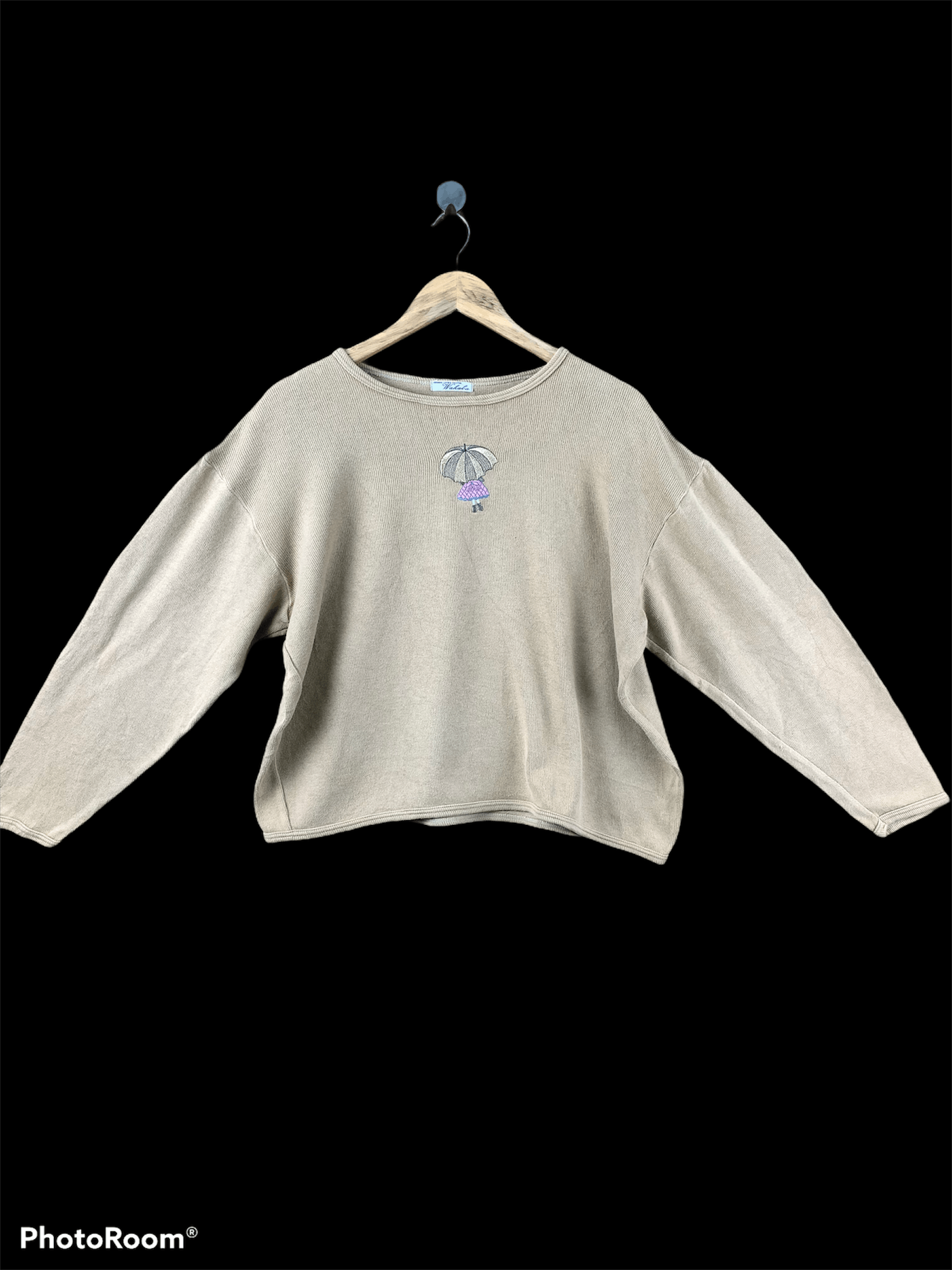 Japanese Brand Sweatshirts Brown Vintage Japanese Branded Streetwear Size US M / EU 48-50 / 2 - 1 Thumbnail