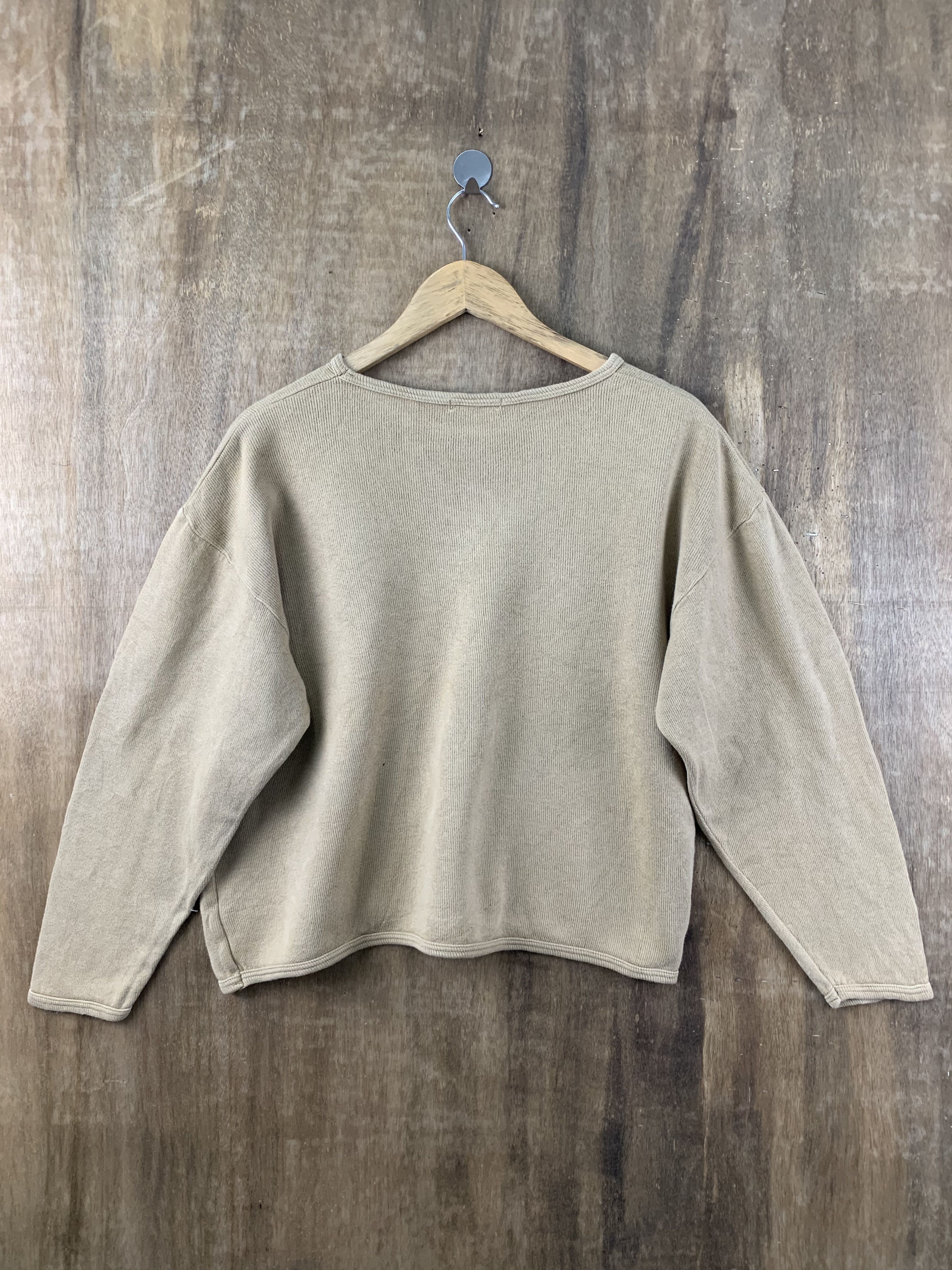 Japanese Brand Sweatshirts Brown Vintage Japanese Branded Streetwear Size US M / EU 48-50 / 2 - 10 Thumbnail