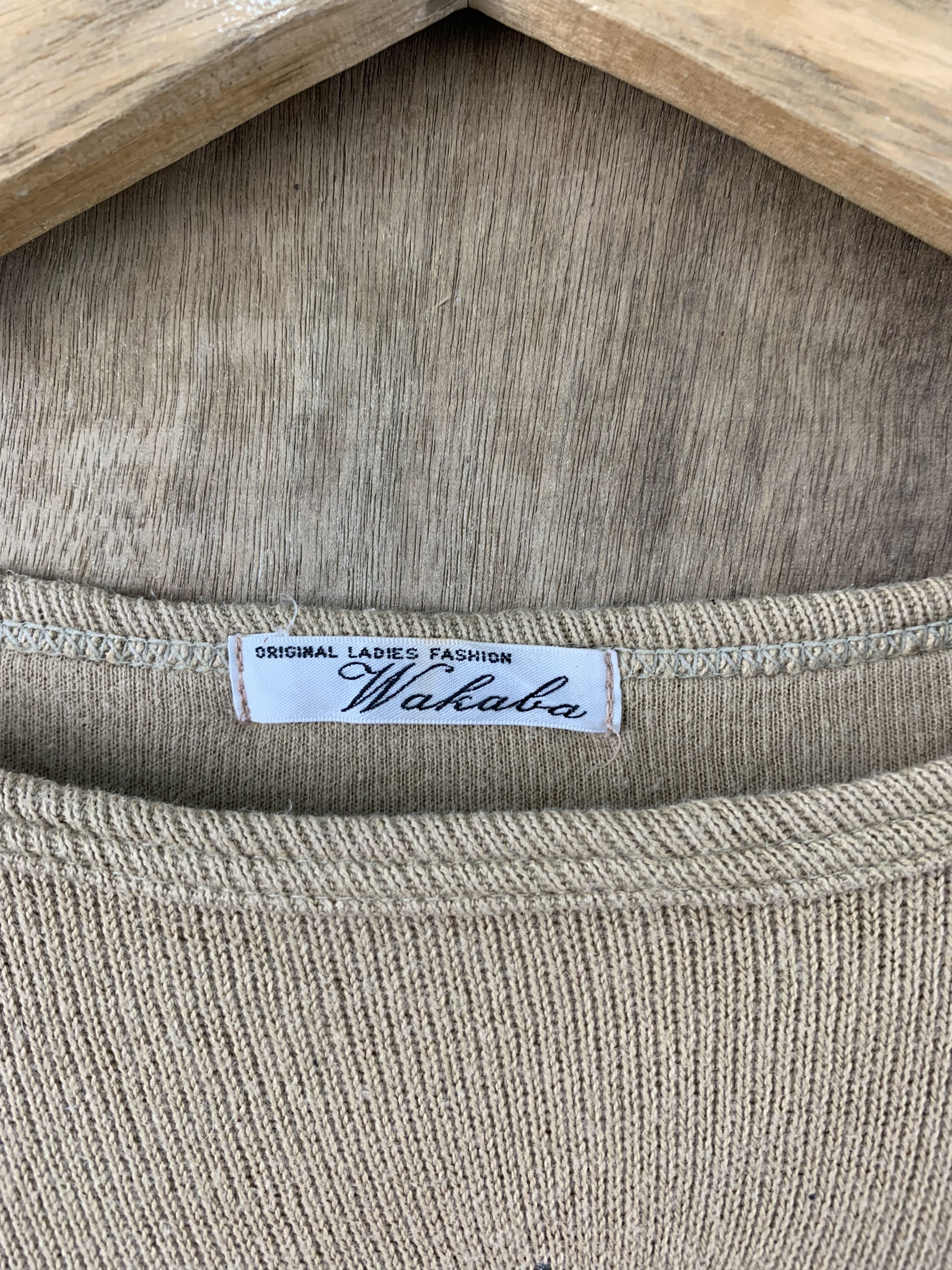 Japanese Brand Sweatshirts Brown Vintage Japanese Branded Streetwear Size US M / EU 48-50 / 2 - 7 Thumbnail