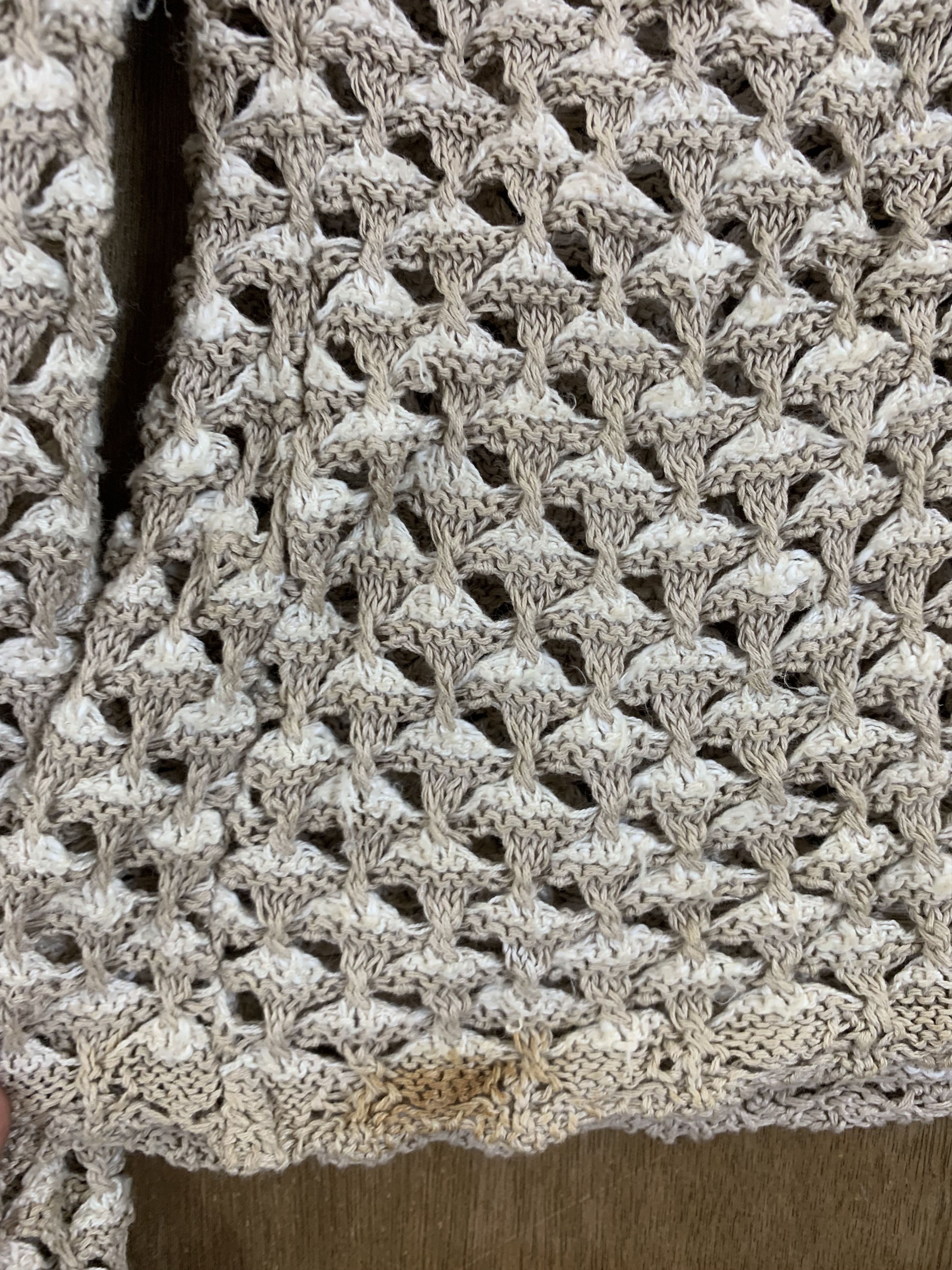Aran Isles Knitwear Crops Tops Christian Aujard Cardigan Knitwear Japanese Brand Size S / US 4 / IT 40 - 7 Thumbnail