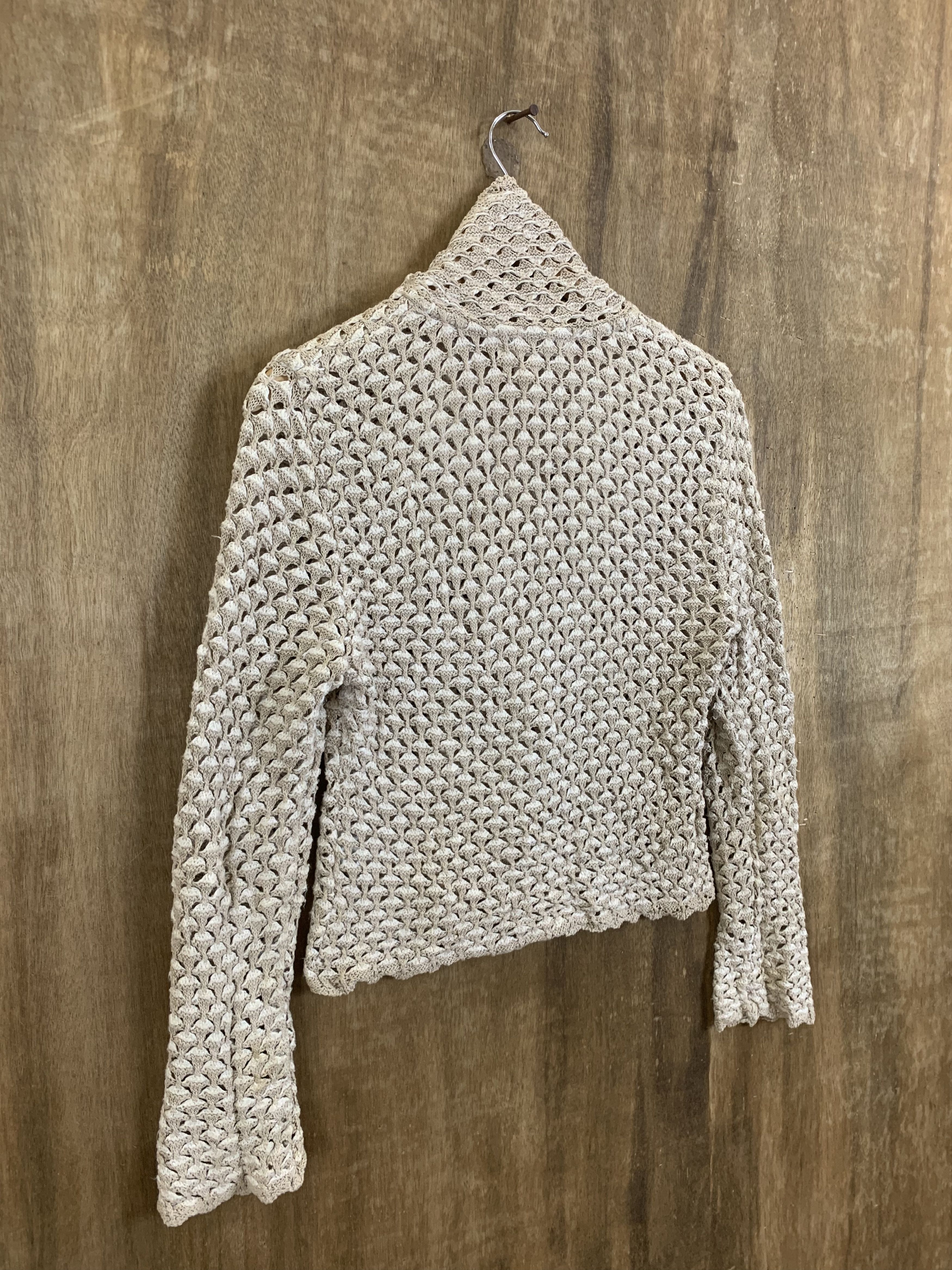 Aran Isles Knitwear Crops Tops Christian Aujard Cardigan Knitwear Japanese Brand Size S / US 4 / IT 40 - 12 Thumbnail