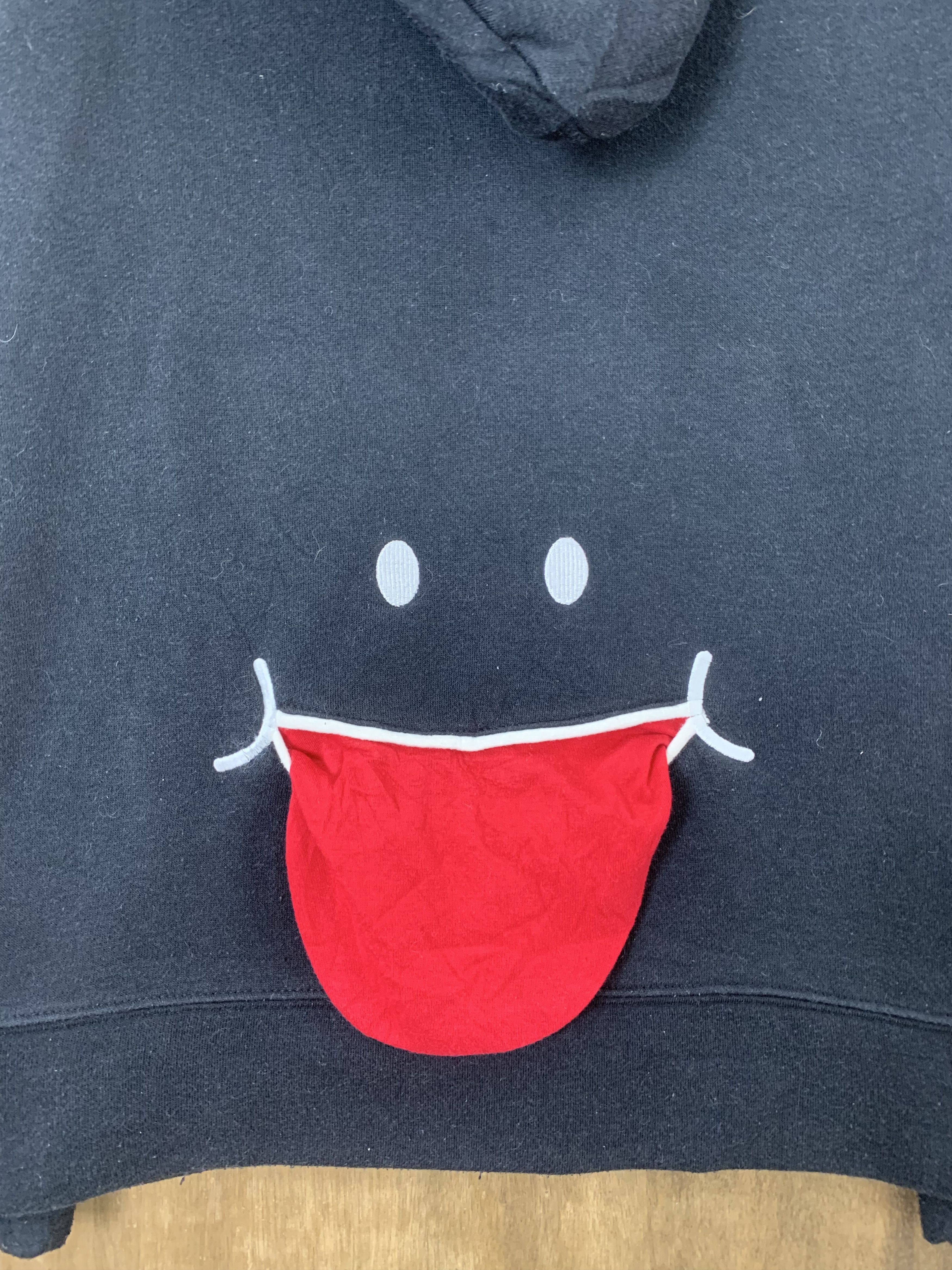 Japanese Brand Hoodies UP Smile Black Big Logo Japan Branded Like Kapital Size US M / EU 48-50 / 2 - 13 Thumbnail