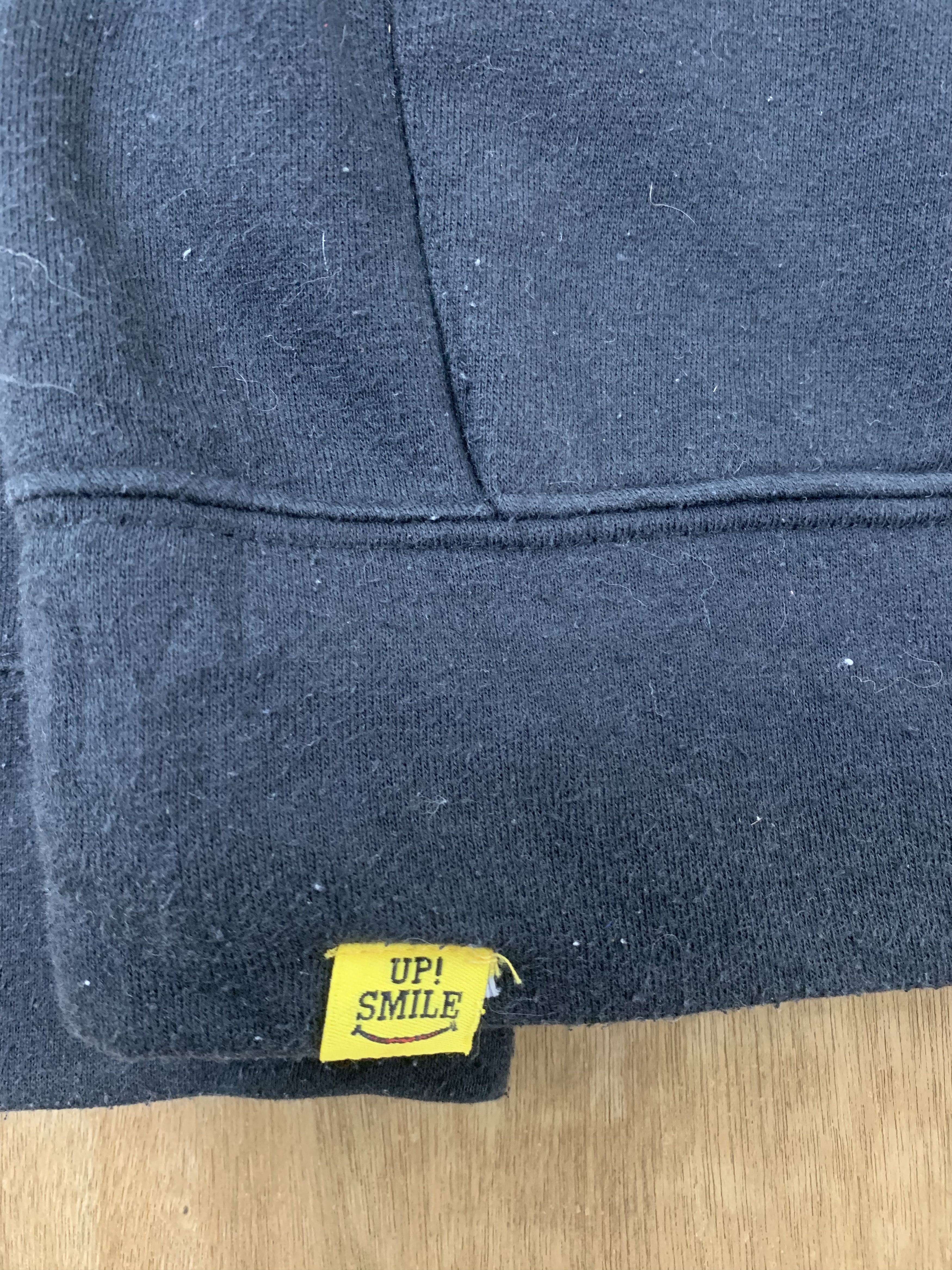 Japanese Brand Hoodies UP Smile Black Big Logo Japan Branded Like Kapital Size US M / EU 48-50 / 2 - 5 Thumbnail