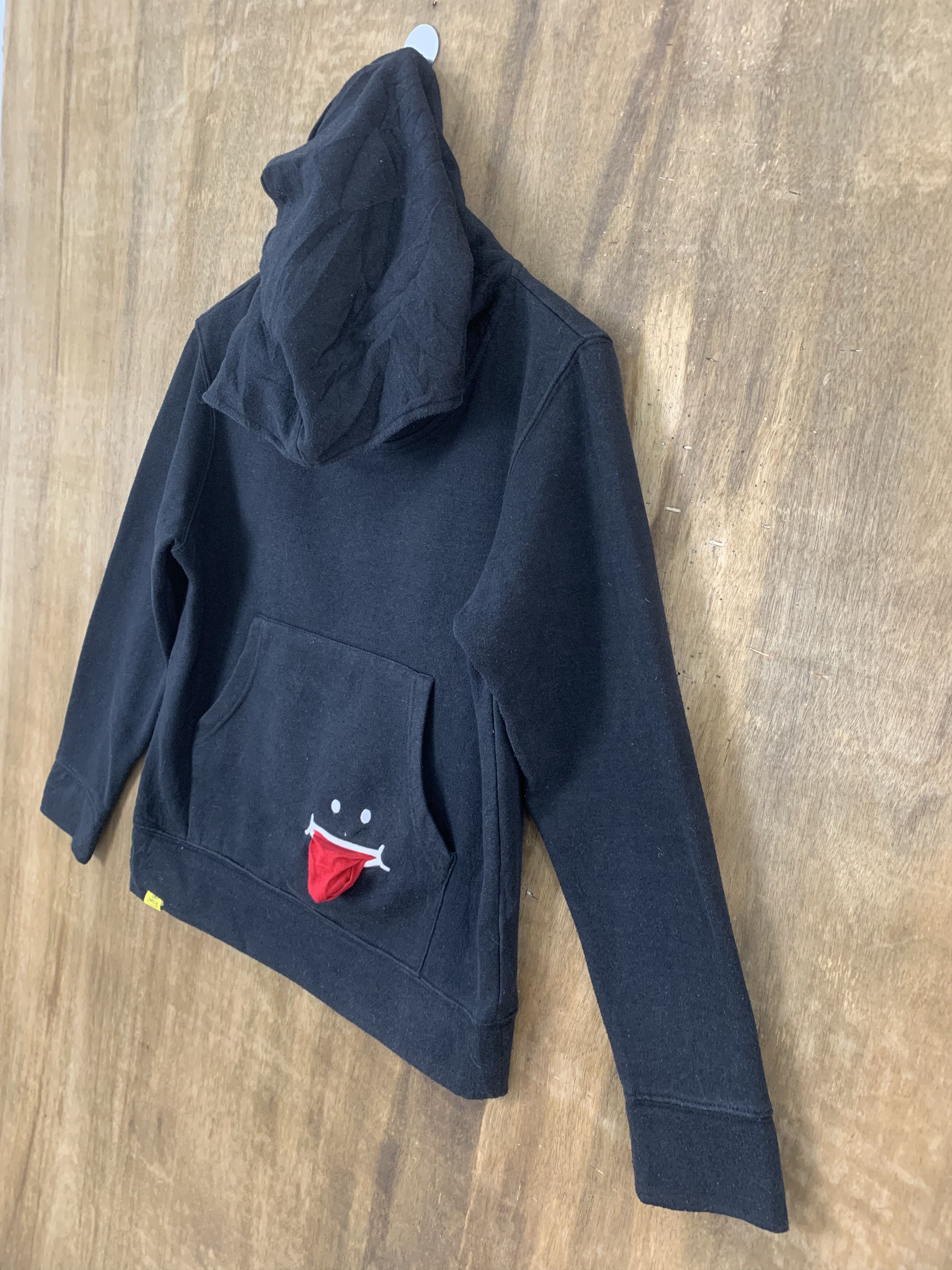 Japanese Brand Hoodies UP Smile Black Big Logo Japan Branded Like Kapital Size US M / EU 48-50 / 2 - 10 Thumbnail