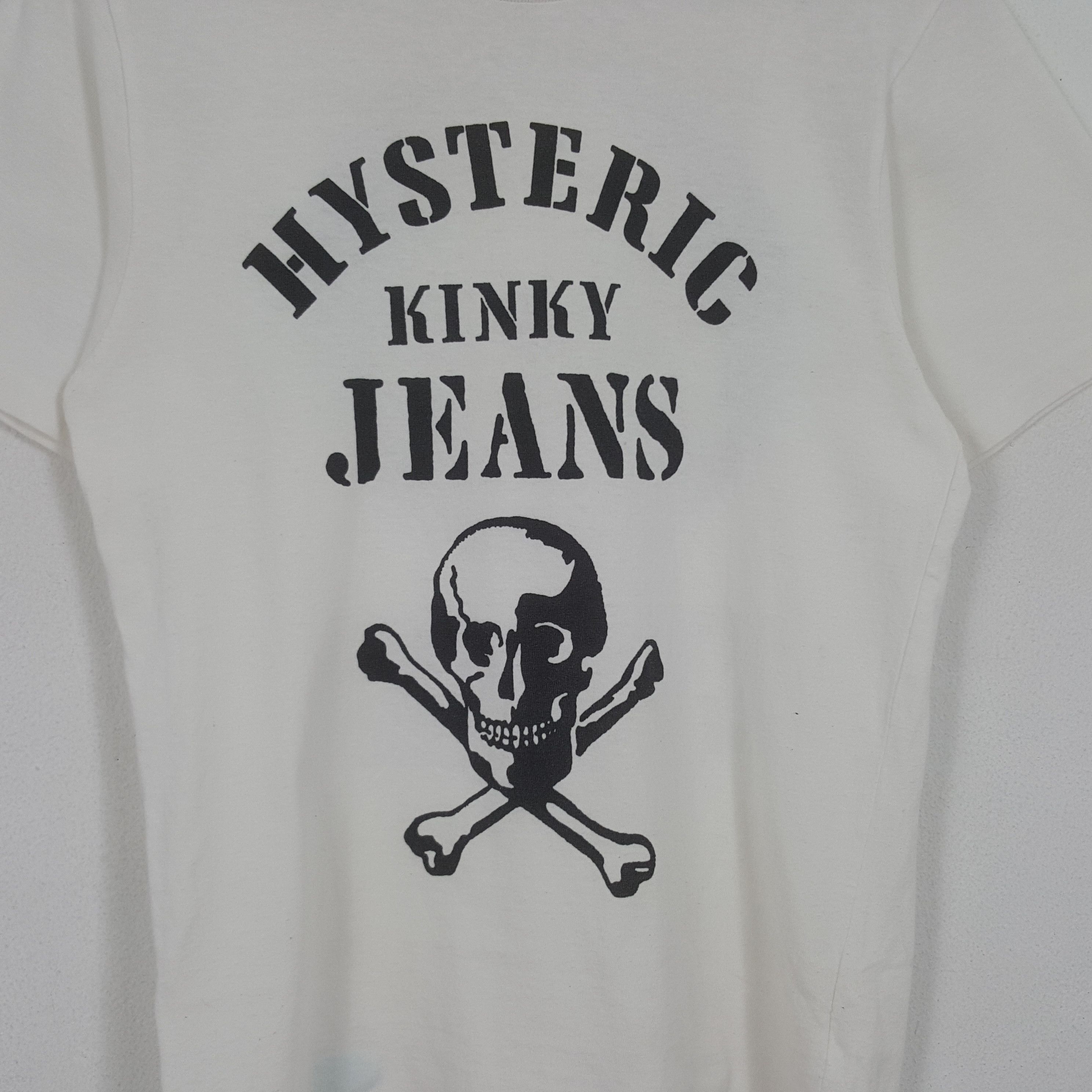 Hysteric Glamour Vintage Hysteric Kinky Jeans Japanese Brand Tshirt Size US S / EU 44-46 / 1 - 2 Thumbnail