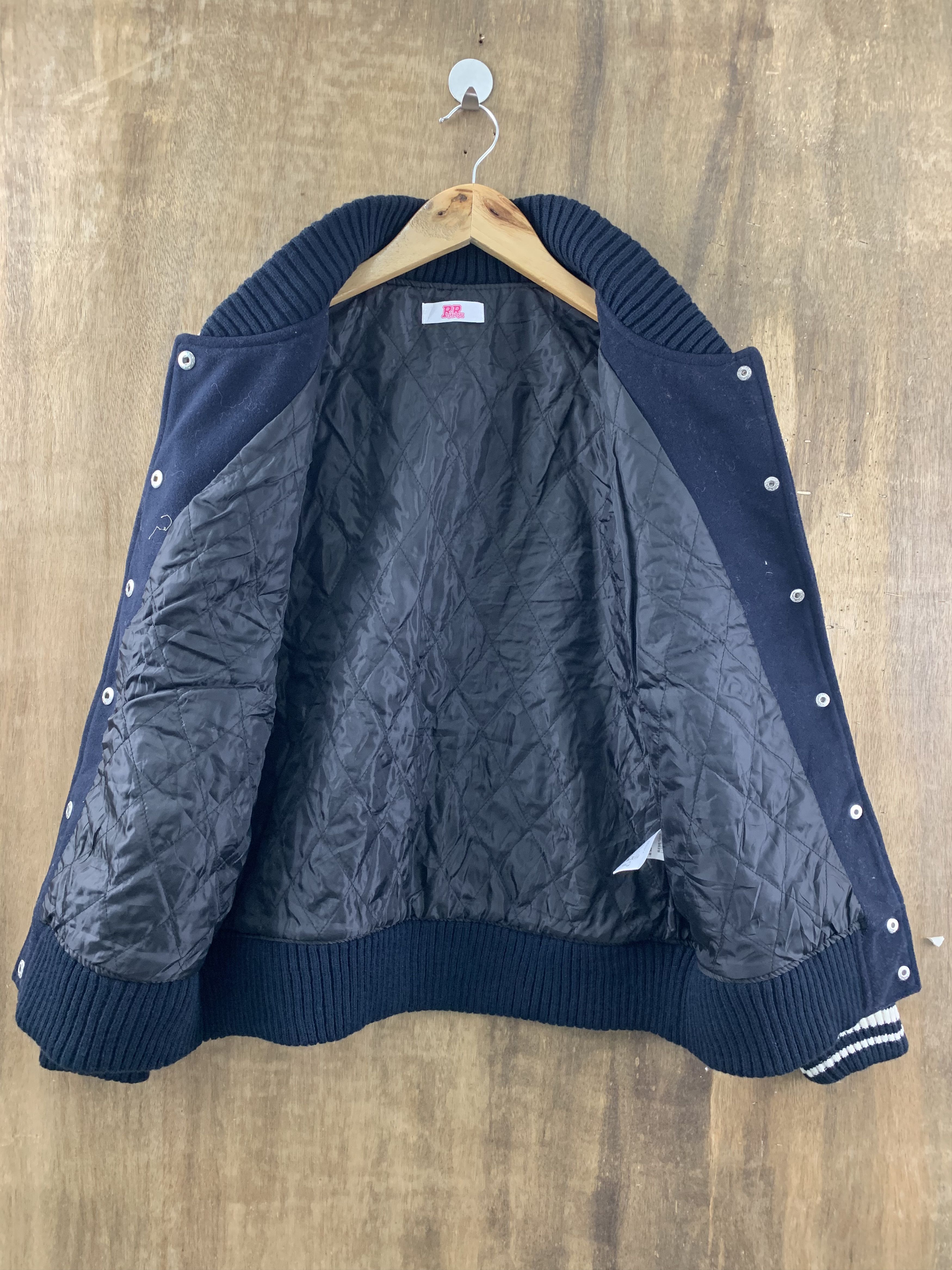 Japanese Brand Varsity Jacket Ryu Ryu Japanese Branded Streetwear Size US S / EU 44-46 / 1 - 8 Thumbnail