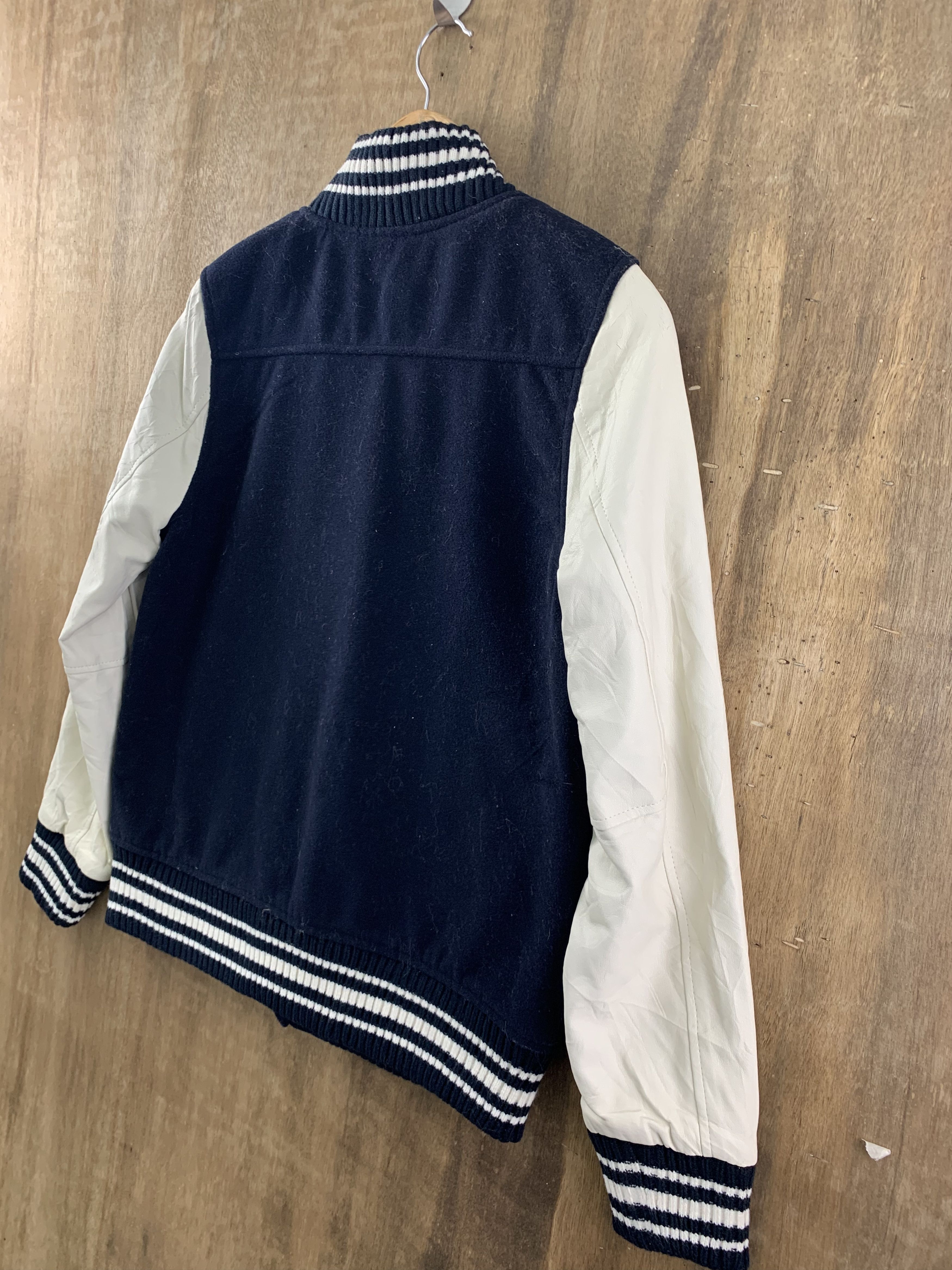 Japanese Brand Varsity Jacket Ryu Ryu Japanese Branded Streetwear Size US S / EU 44-46 / 1 - 12 Thumbnail