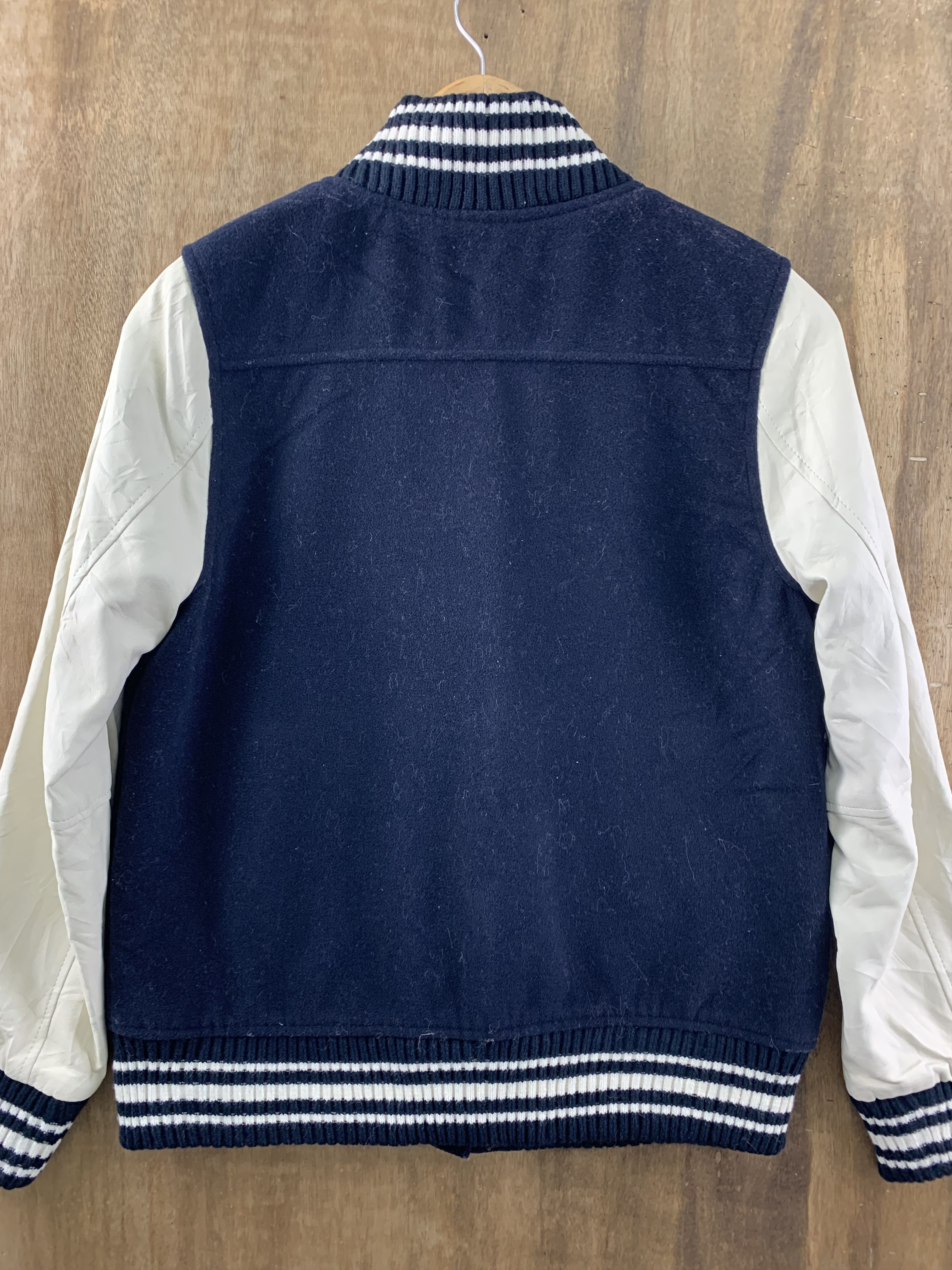 Japanese Brand Varsity Jacket Ryu Ryu Japanese Branded Streetwear Size US S / EU 44-46 / 1 - 9 Thumbnail