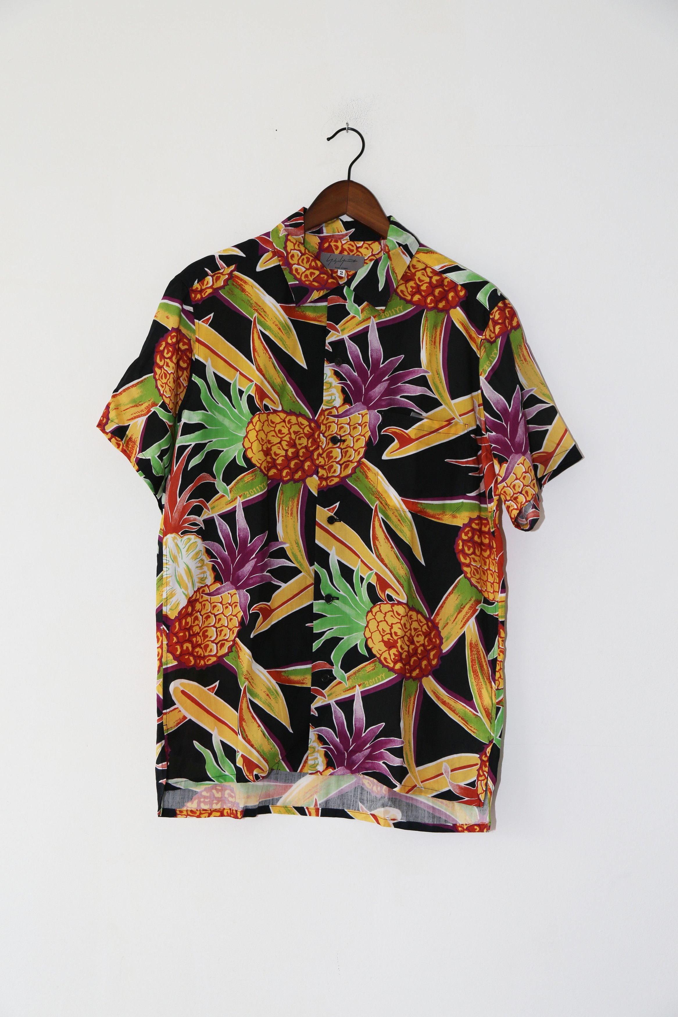 Yohji Yamamoto SS'11 Tropical Print Shirt Size US M / EU 48-50 / 2 - 1 Thumbnail