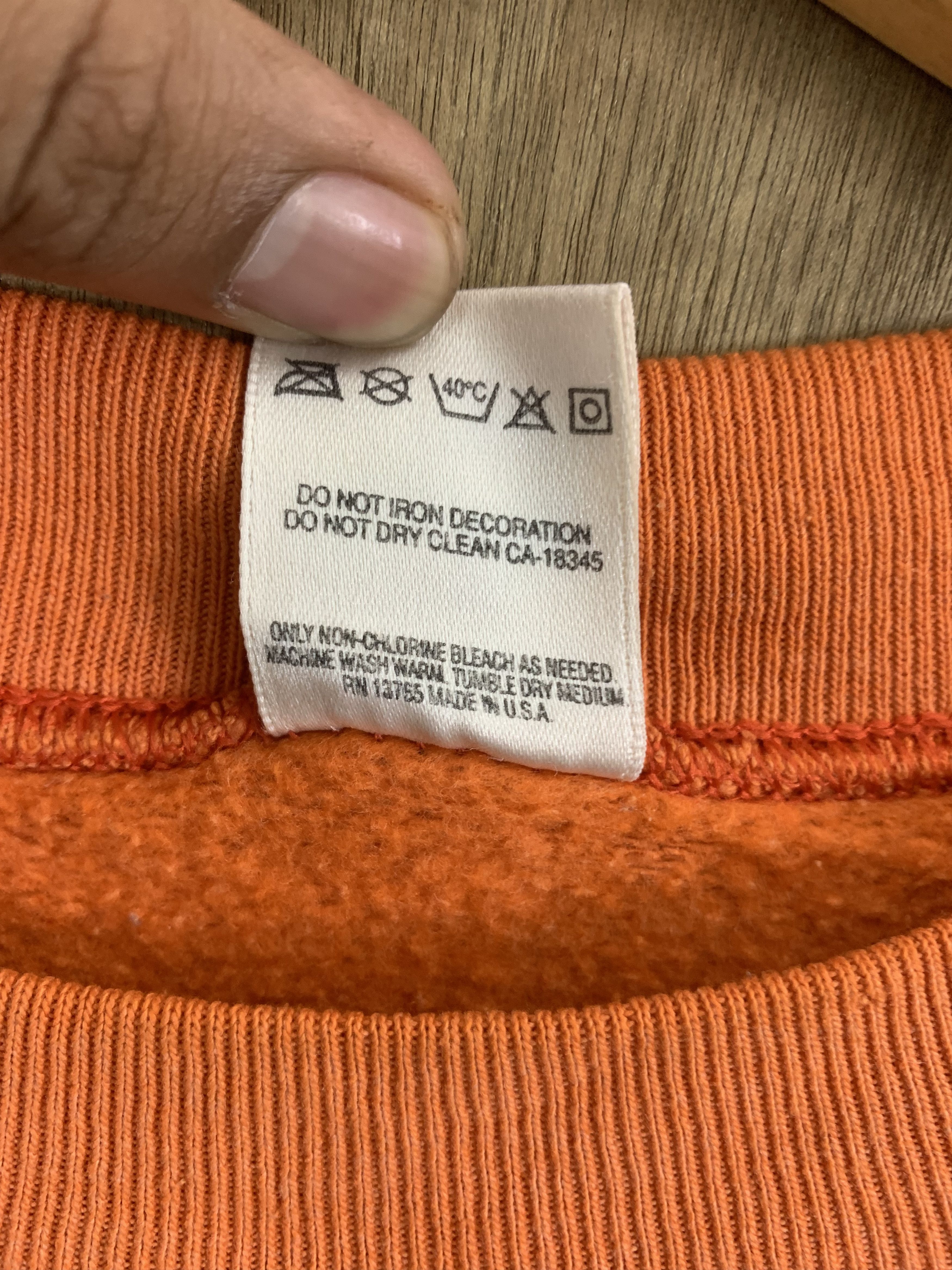 Fruit Of The Loom 💥VINTAGE 90's💥Sweatshirts Sunshine California Big Logo Size US M / EU 48-50 / 2 - 11 Thumbnail