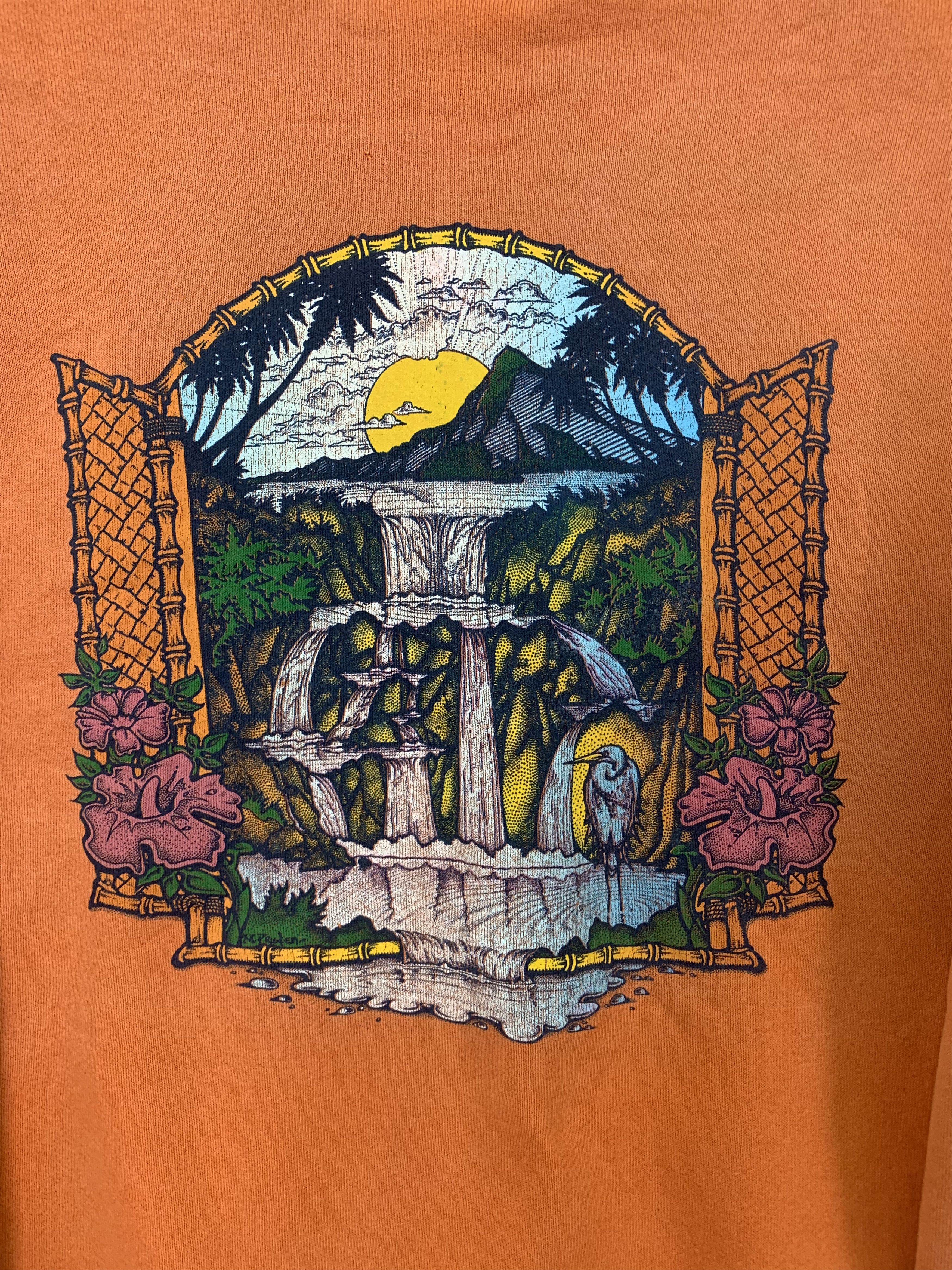 Fruit Of The Loom 💥VINTAGE 90's💥Sweatshirts Sunshine California Big Logo Size US M / EU 48-50 / 2 - 9 Thumbnail